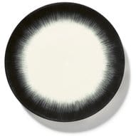 Home Ann Demeulemeester for Serax 28 cm plates (set of two) Dark Slate Gray