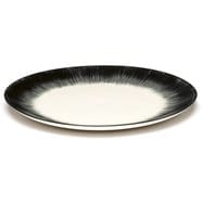 Home Ann Demeulemeester for Serax 28 cm plates (set of two) Dark Slate Gray