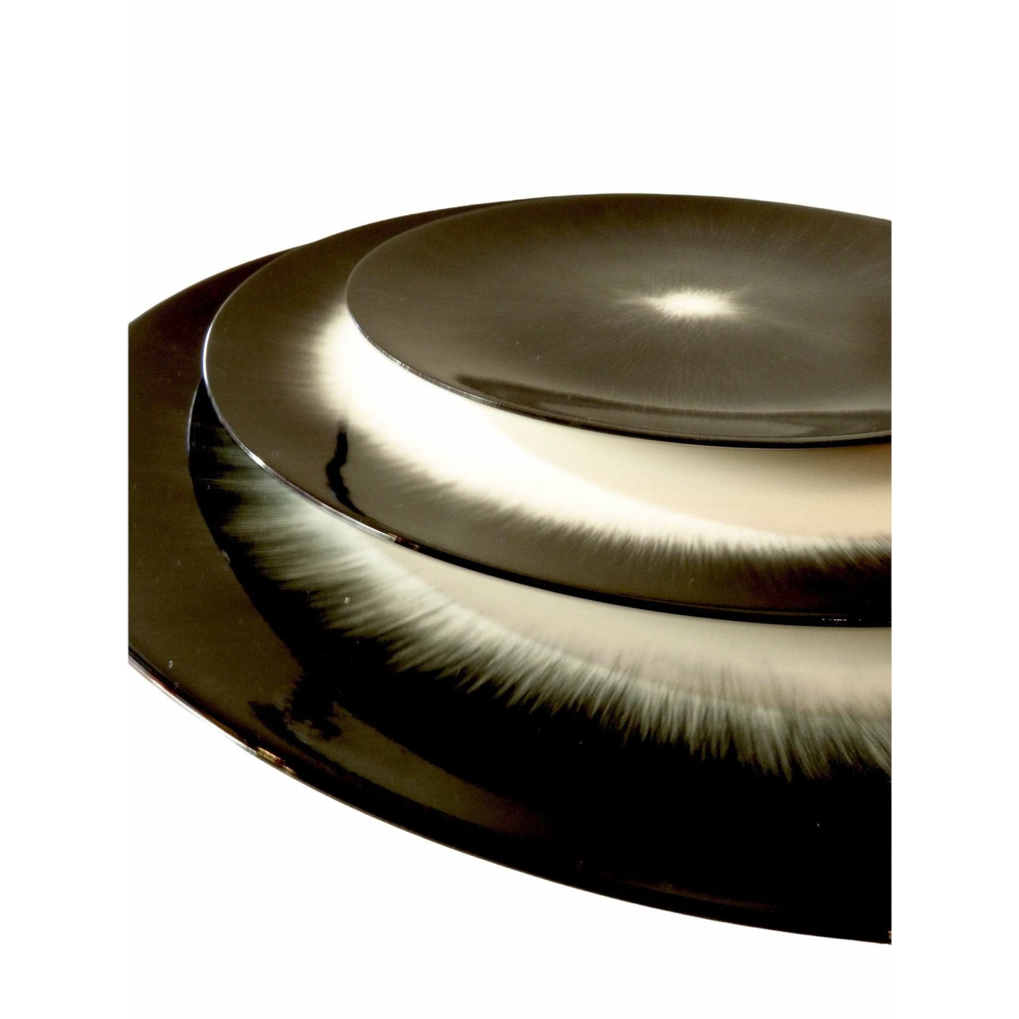 Home Ann Demeulemeester for Serax 28 cm plates (set of two) Dark Slate Gray