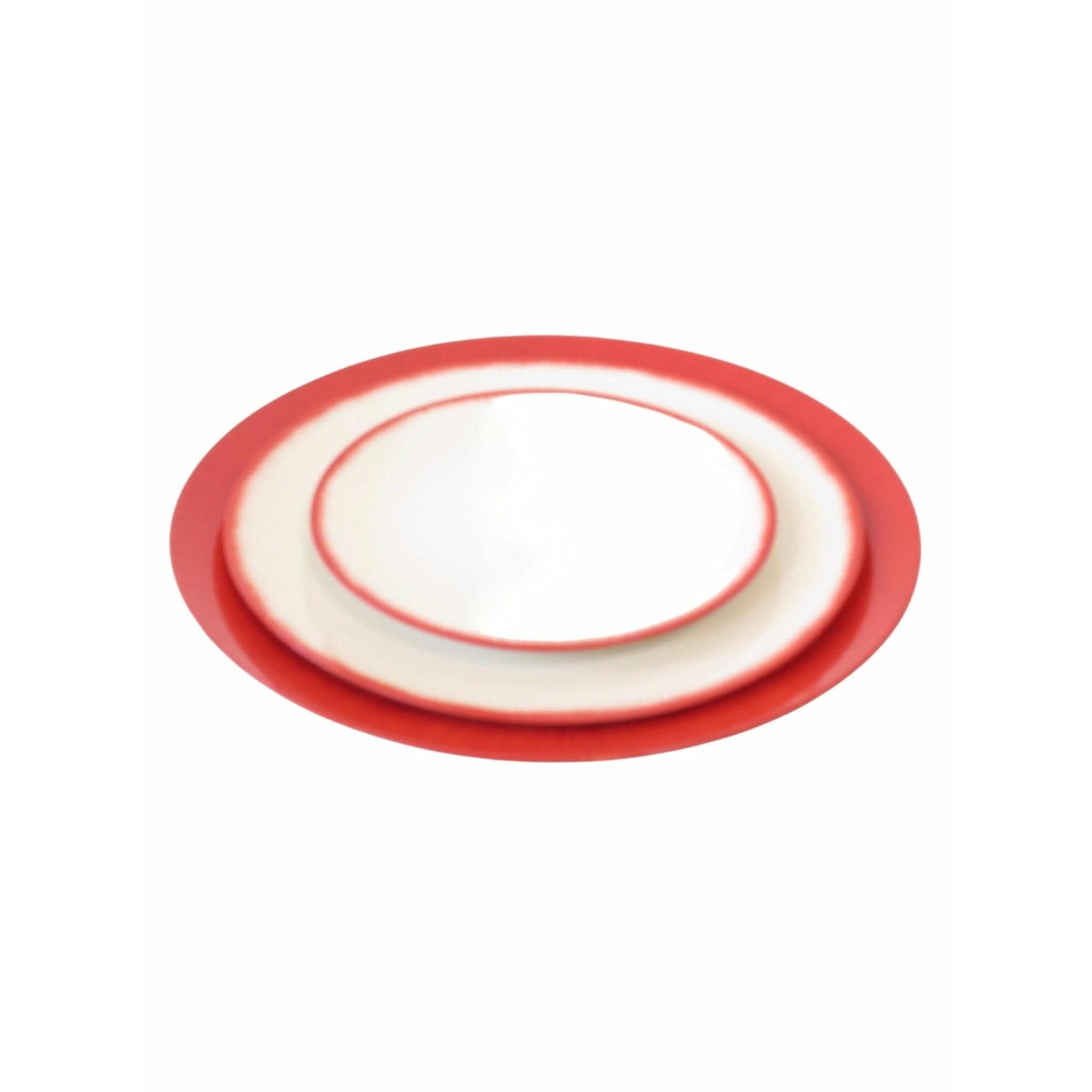 Plate Ann Demeulemeester for Serax 17.5 cm plates (set of two) Antique White