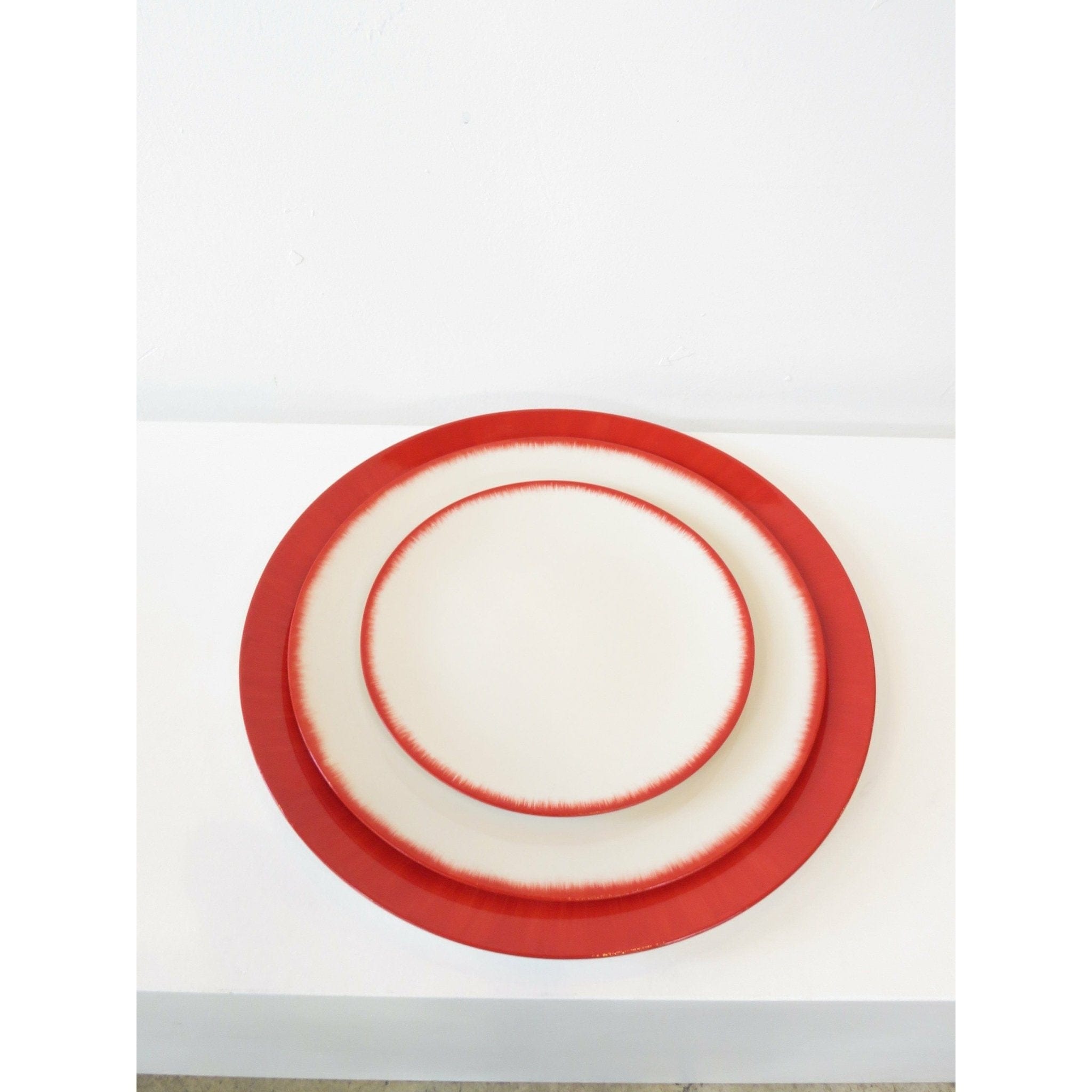 Plates Ann Demeulemeester for Serax 14 cm plate (set of two) Beige