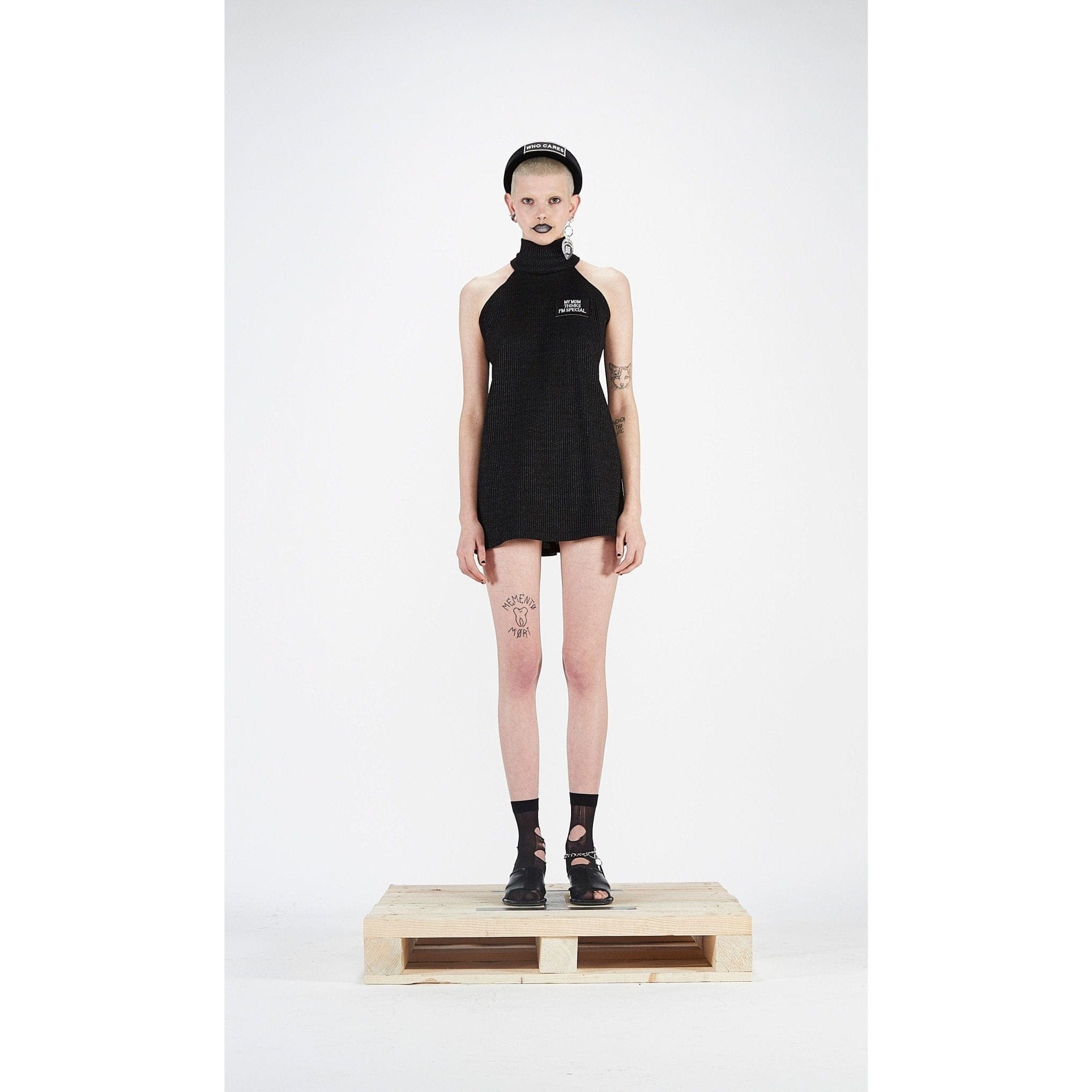 Dresses Barbara Bologna Sexy Dress Black Polyester Mini White Smoke
