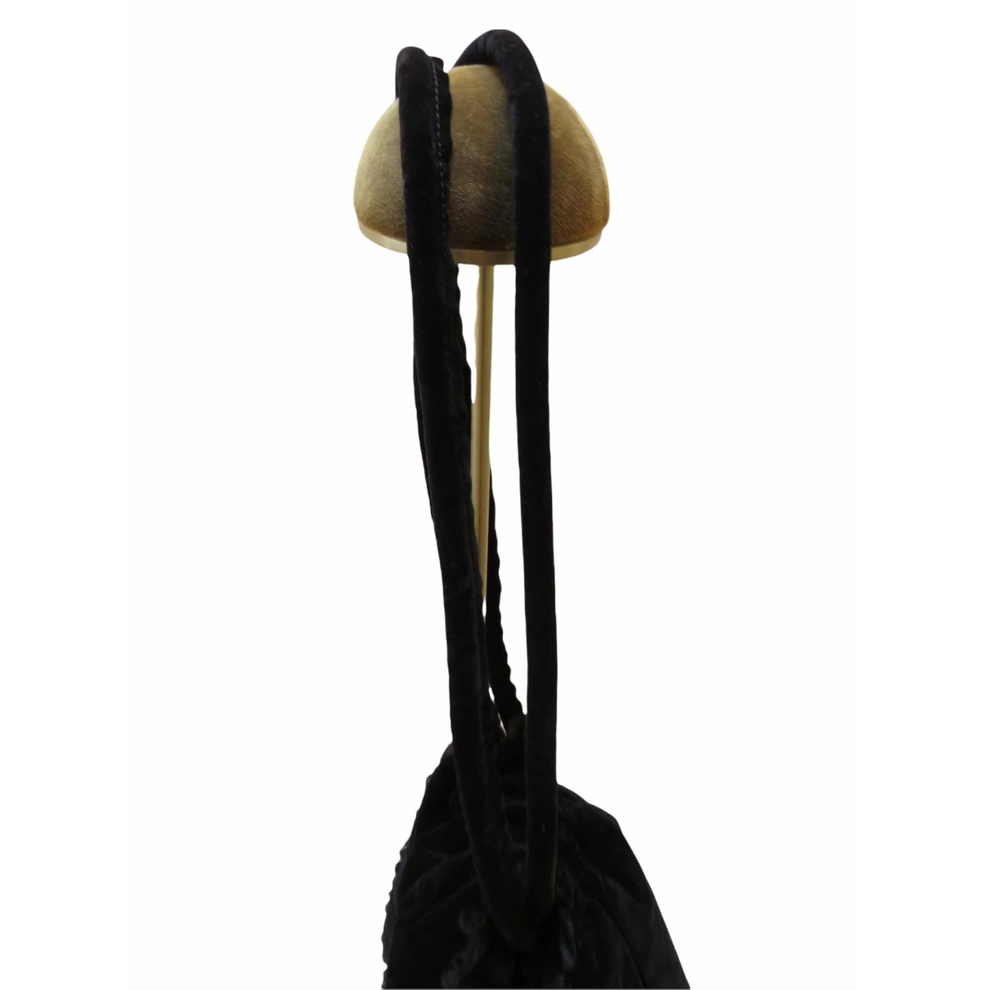 Handbags Chantal Thomass Round Shoulder Bag Black