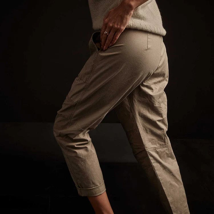 Pants James Perse Reinforced Combat Pant - Supima Cotton Elastic Waist Rosy Brown