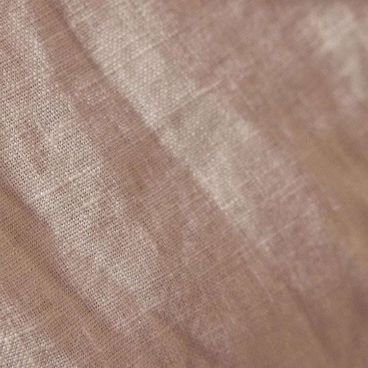 Pants James Perse Wide Leg Relaxed Linen Pant - Garment Dyed Rosy Brown