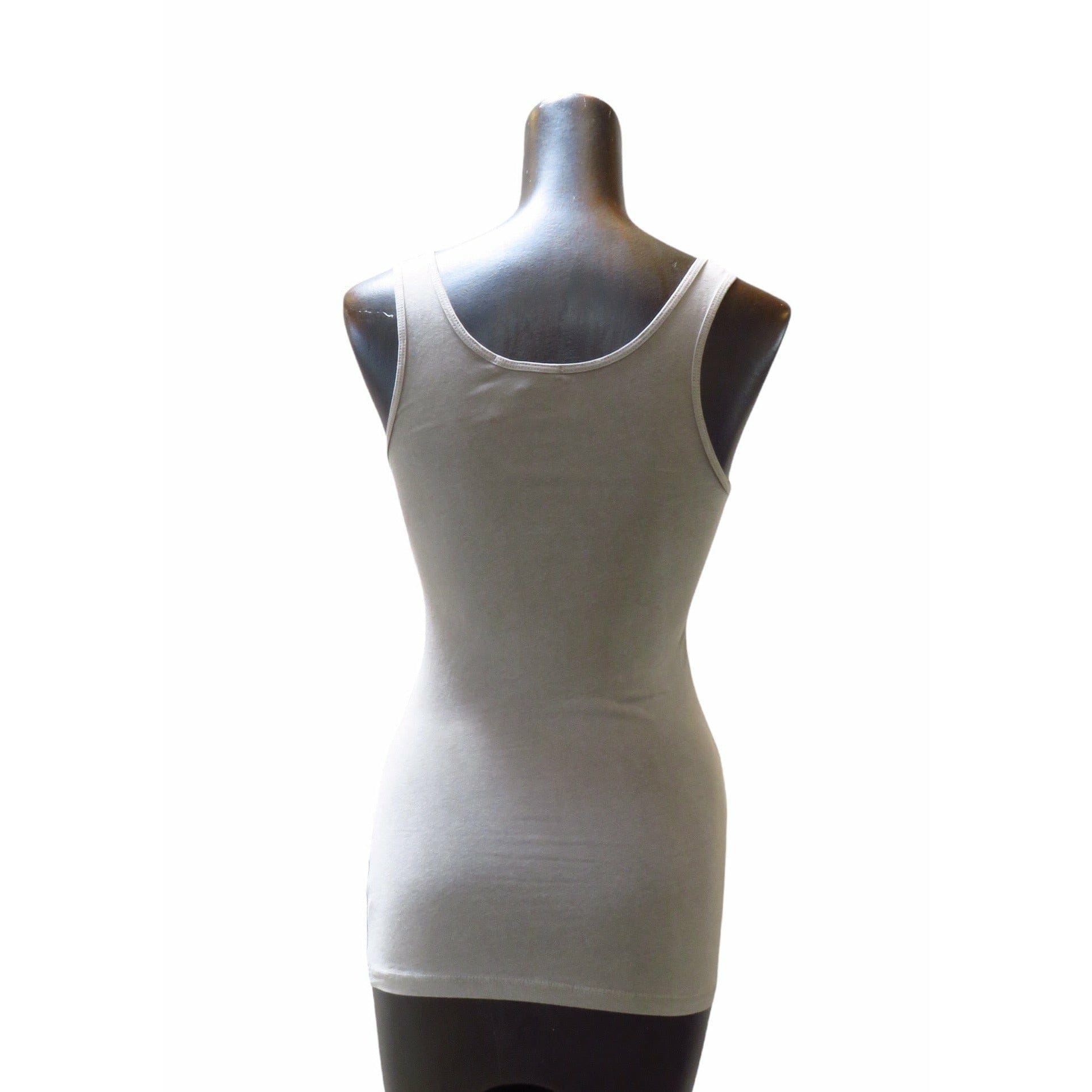Shirts & Tops James Perse Long Tank - Fitted Stretch Layering Cami Dim Gray