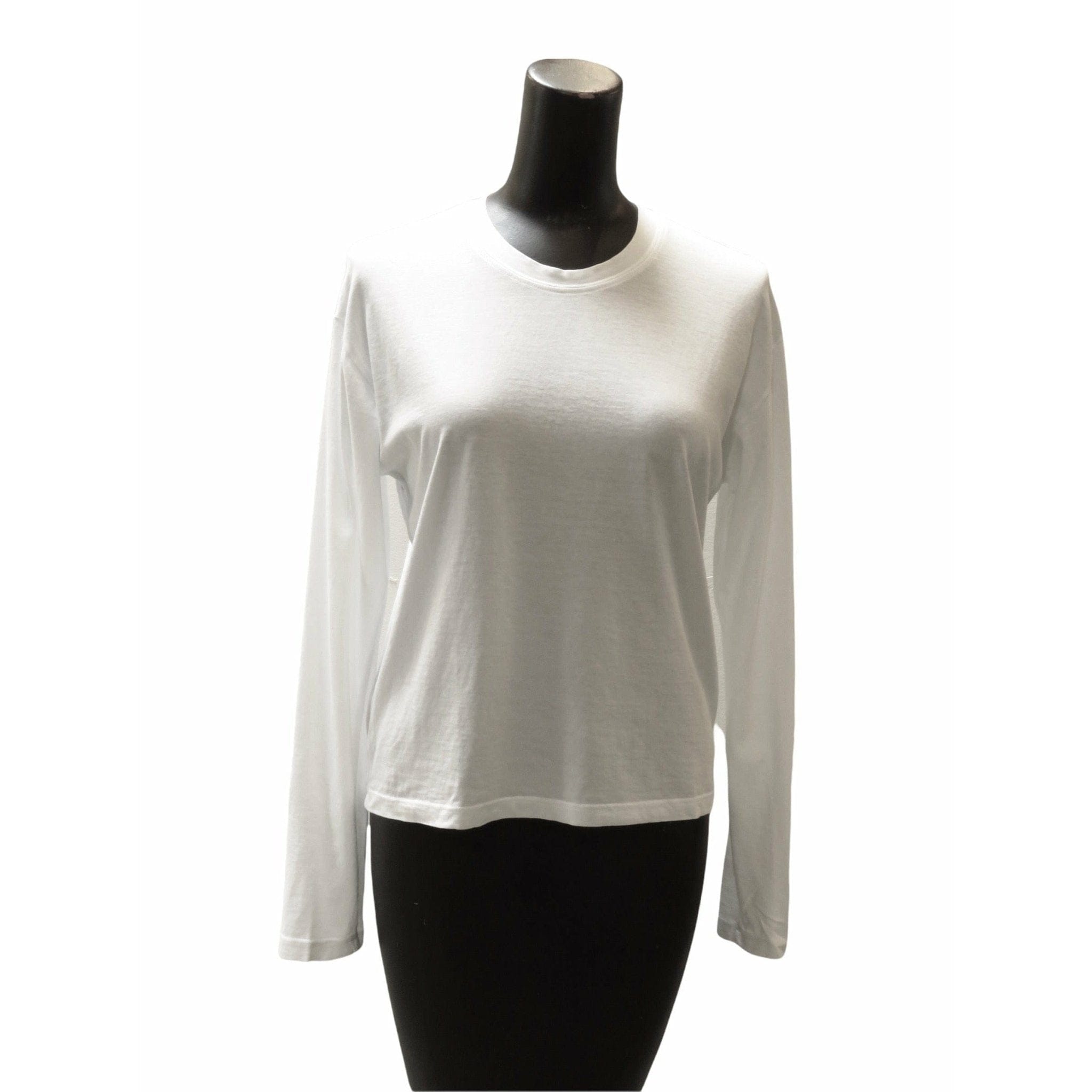 Shirts & Tops James Perse Boxy Long Sleeve Tee - Loose Fit Casual Top Dark Gray