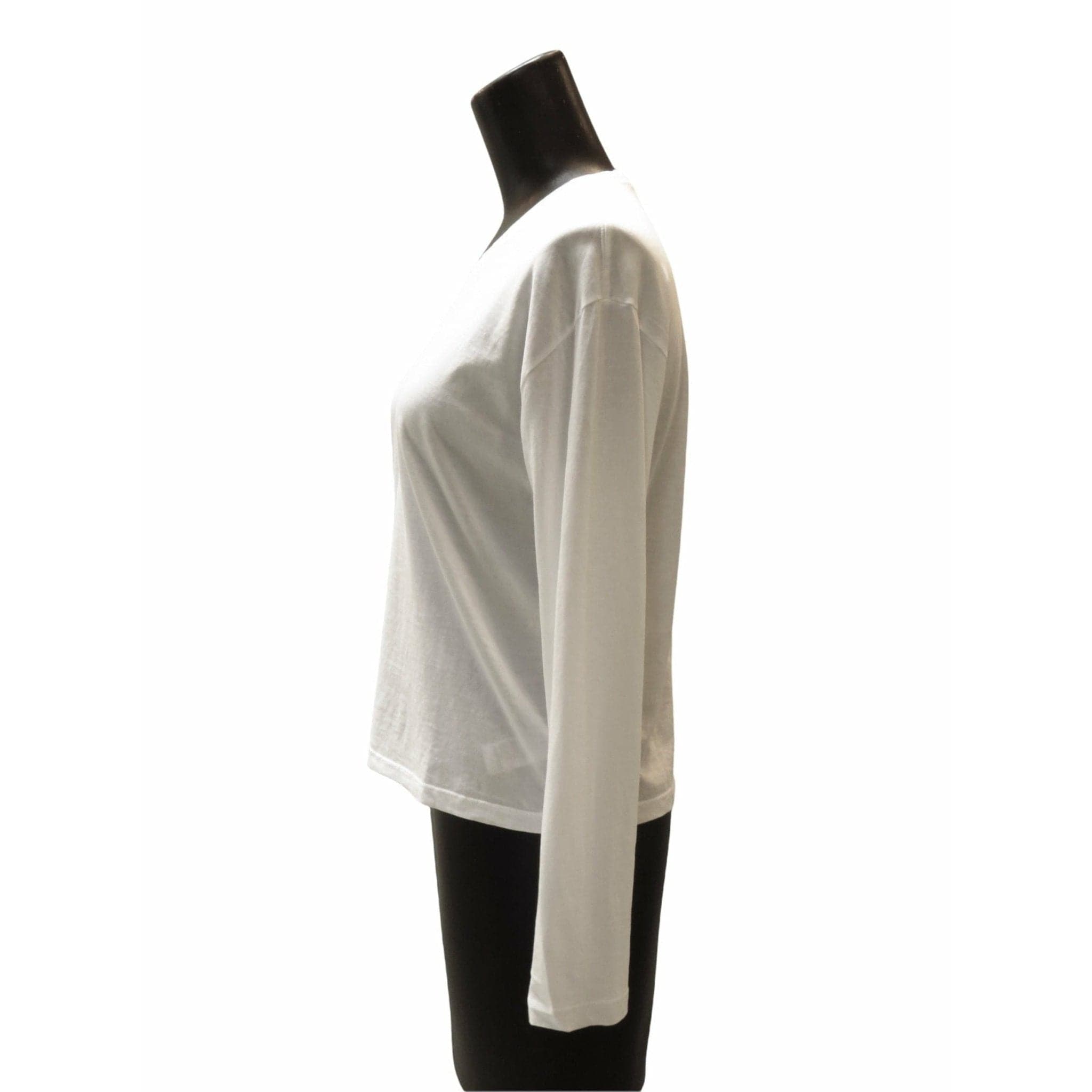 Shirts & Tops James Perse Boxy Long Sleeve Tee - Loose Fit Casual Top Rosy Brown