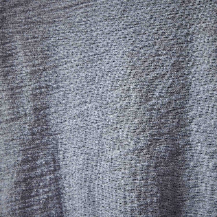 Shirts & Tops James Perse Contrast Panel Shirt - Ribbed Cotton Button-Down Slate Gray
