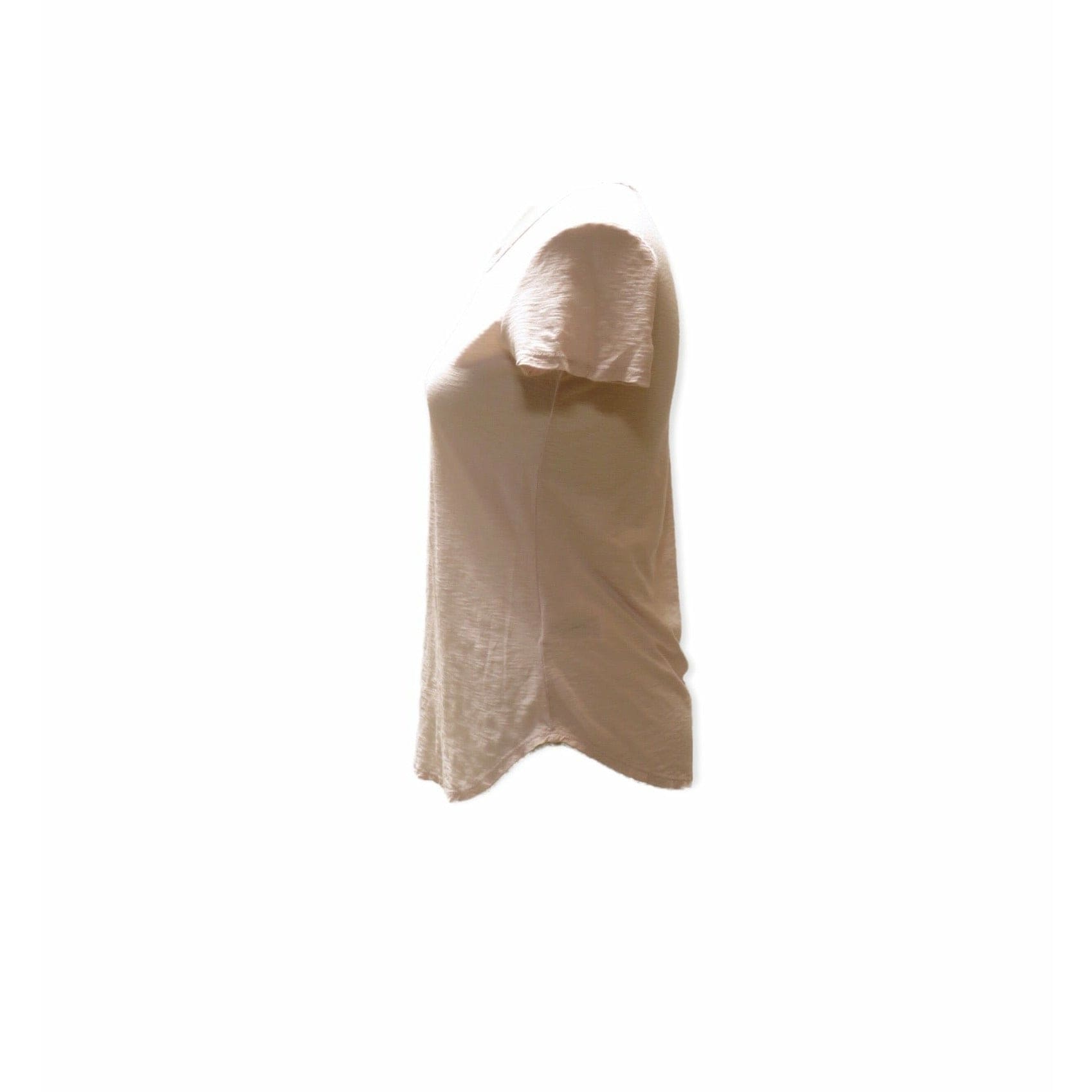 Shirts & Tops James Perse Sheer Slub Crew Neck Tee - Fitted Cotton Top White Smoke