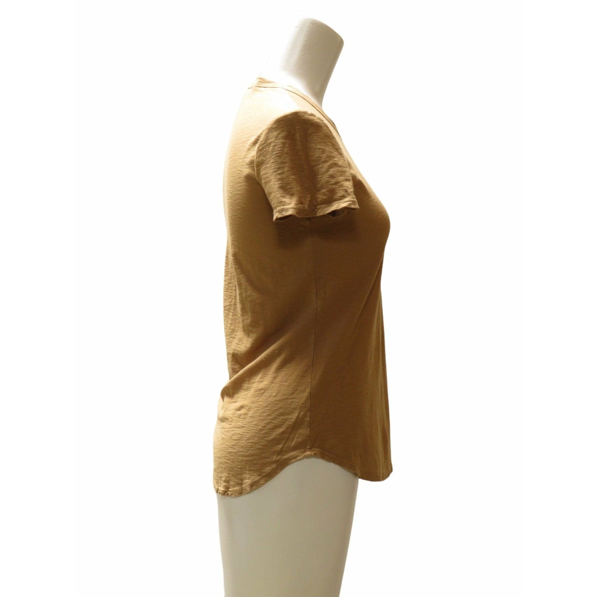 Shirts & Tops James Perse Sheer Slub Crew Neck Tee - Fitted Cotton Top Sienna