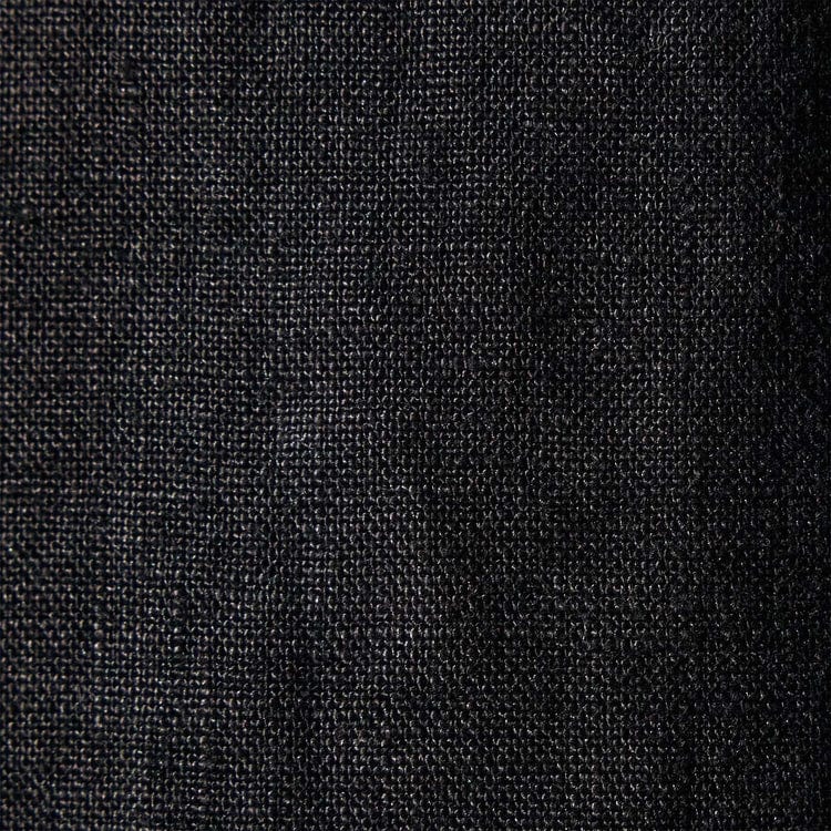 Womens Pants James Perse Lightweight Linen Wide Leg Pant - Garment Dyed Black