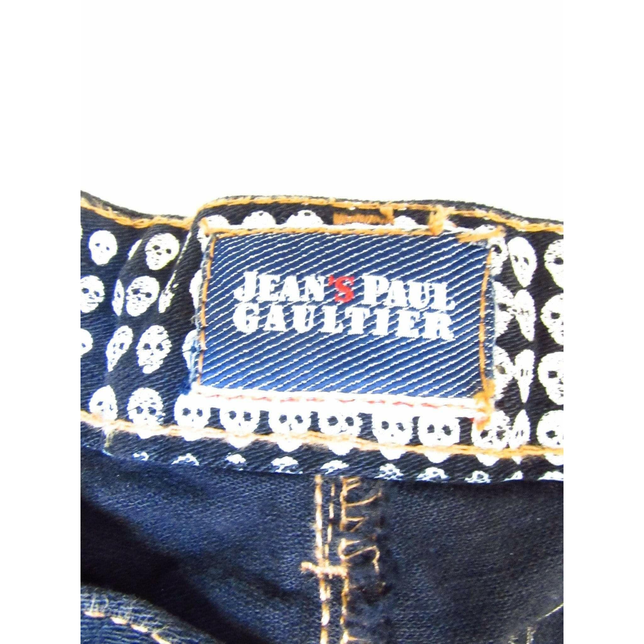 Pants Jean Paul Gaultier Denim Pants White Smoke