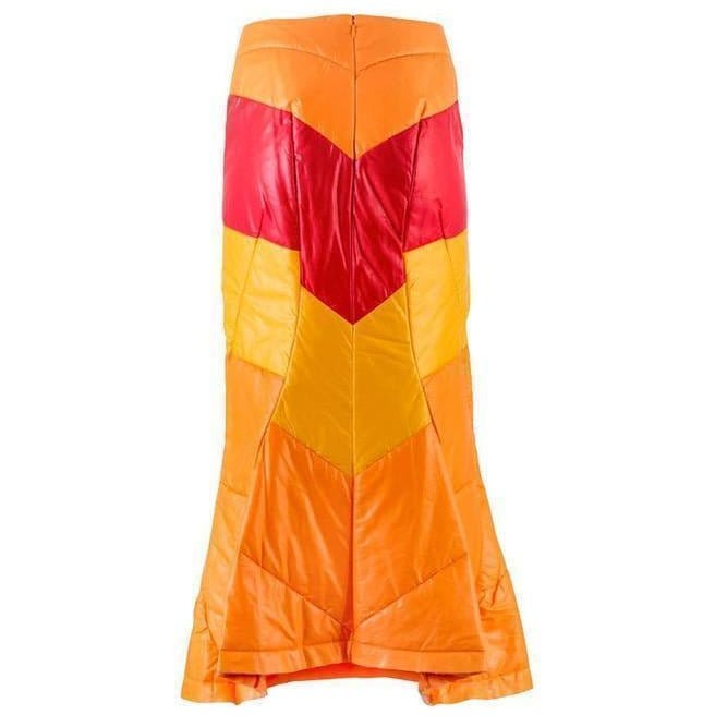 Skirts Junya Watanabe Fishtail Skirt - Asymmetric Hem Goldenrod