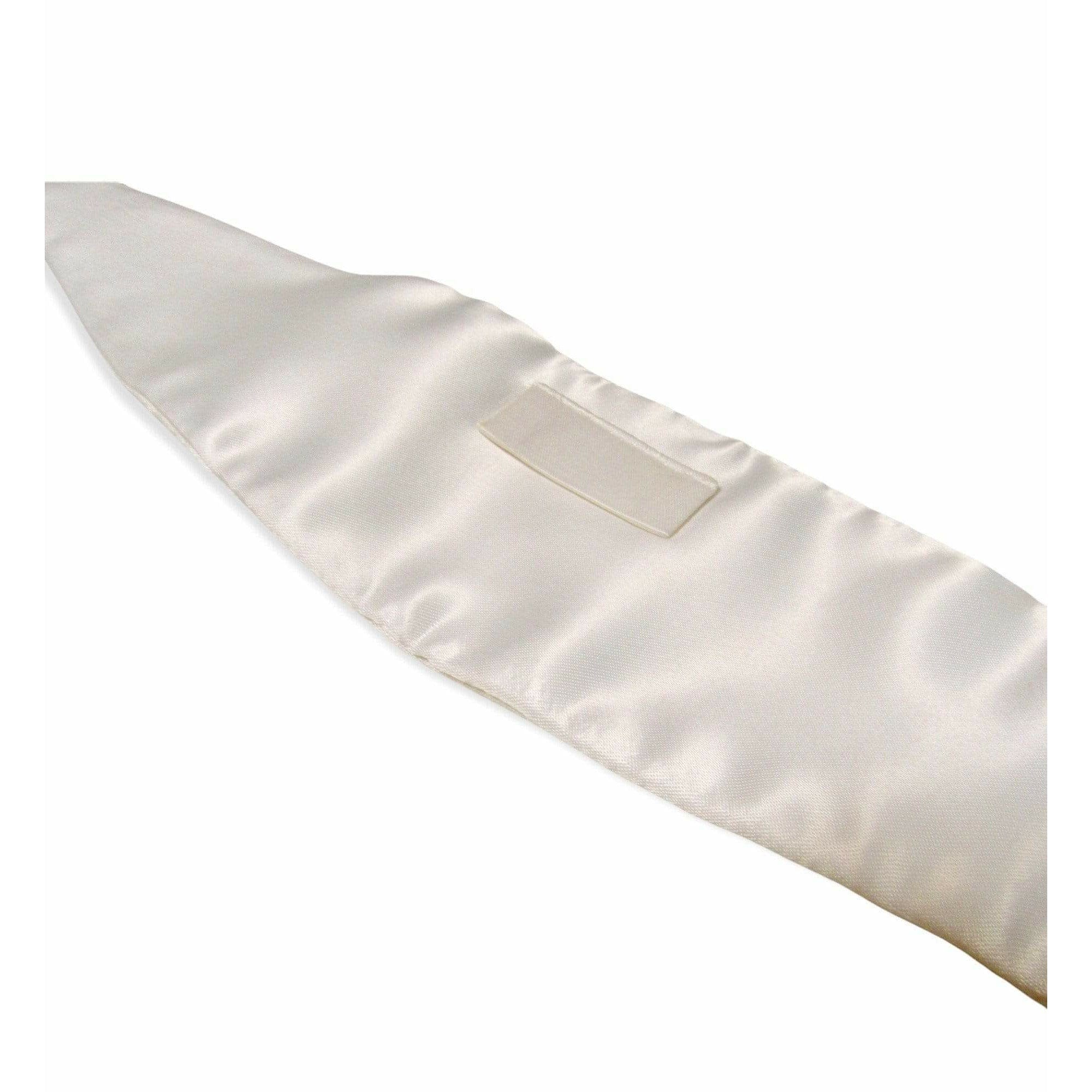 Belts Maison Martin Margiela Vintage White Satin Cummerbund White Smoke