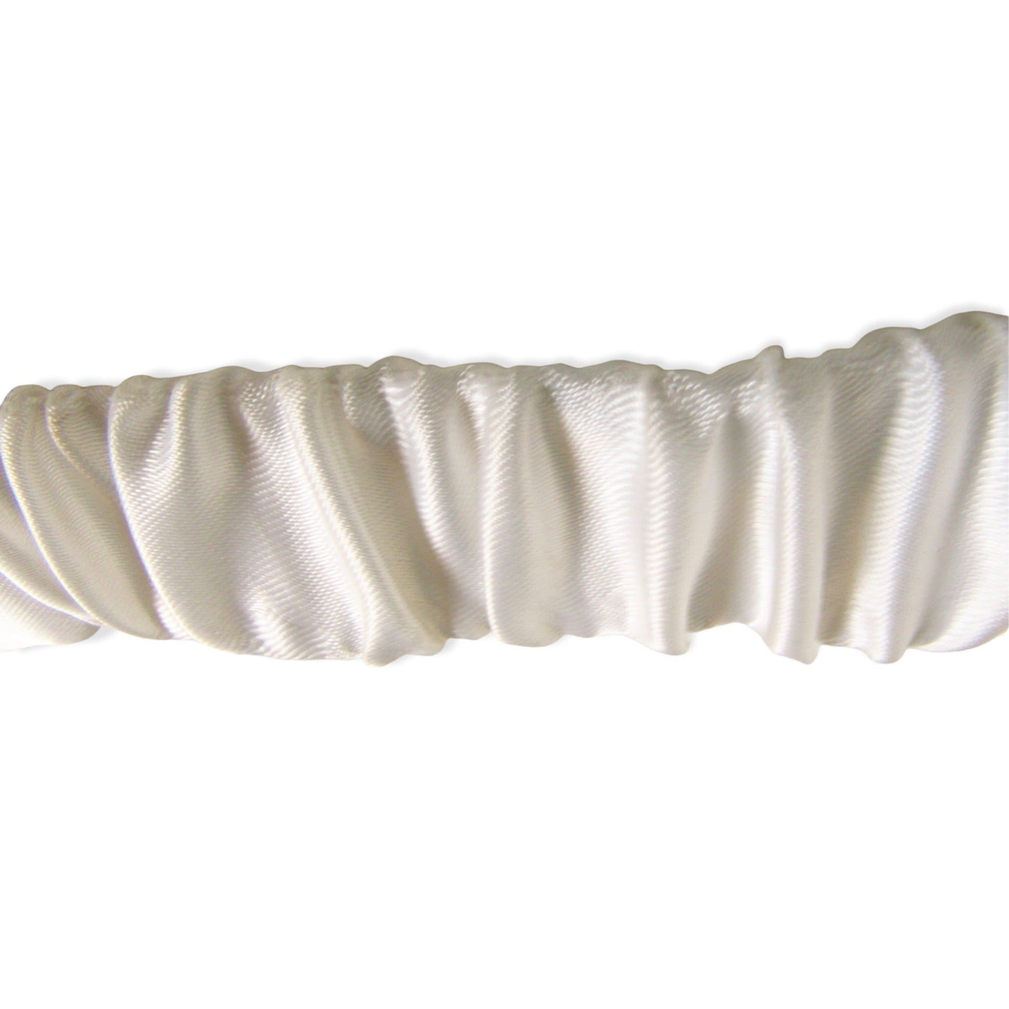 Belts Maison Martin Margiela Vintage White Satin Cummerbund Gray