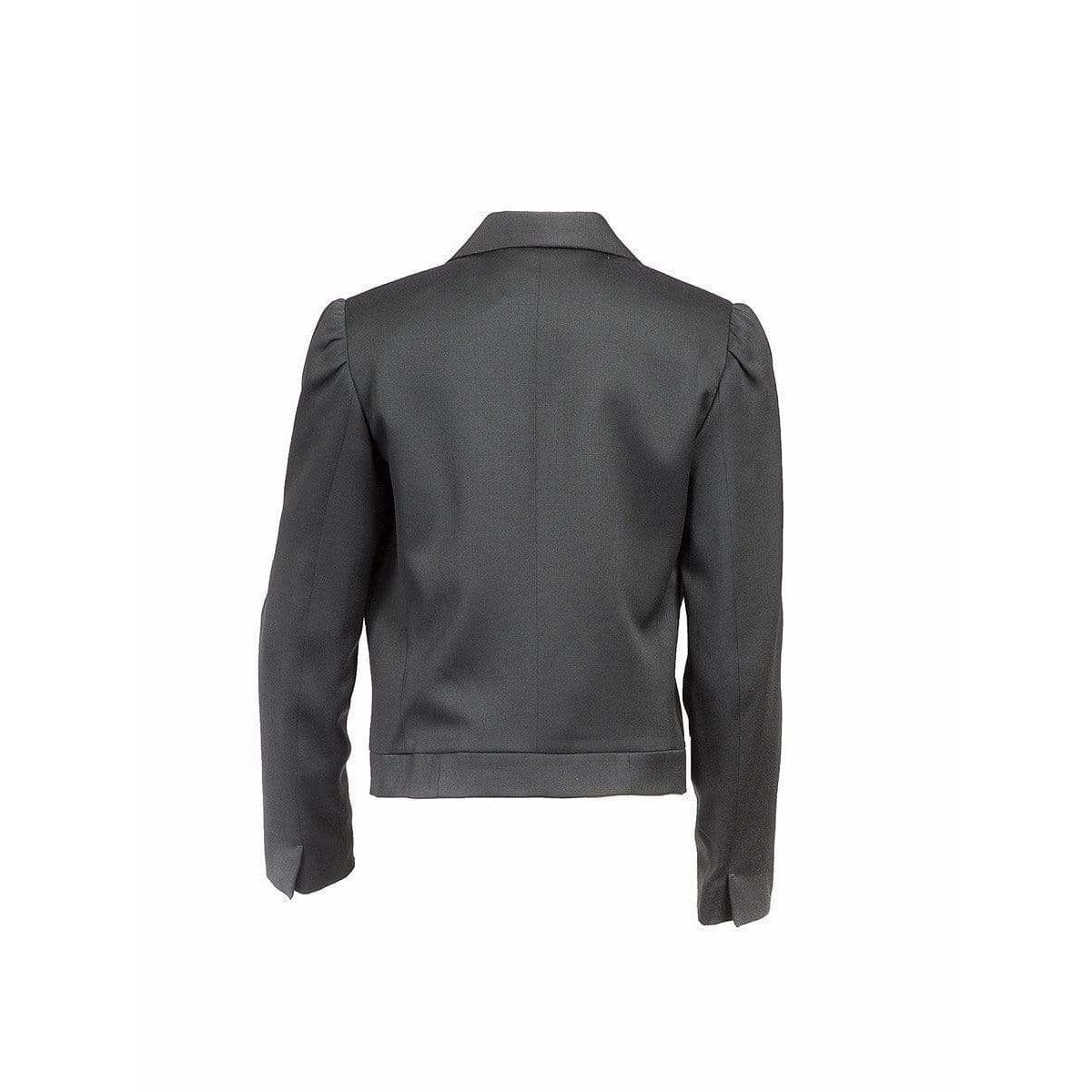 Coats & Jackets Maison Martin Margiela Short Belted Jacket - Garbardine One-Button Belted White Smoke