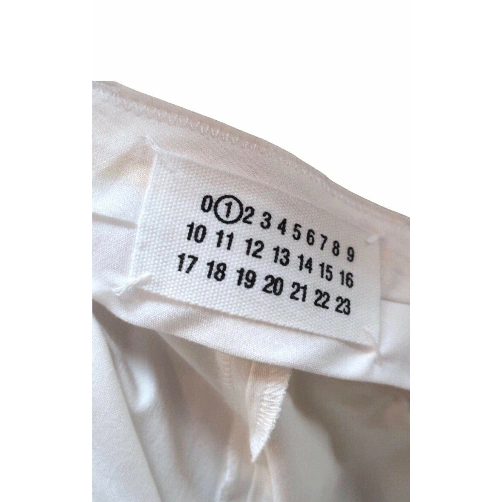 Pants Maison Martin Margiela Belted Straight Pant - Cream Wrap Strap Straight Gray