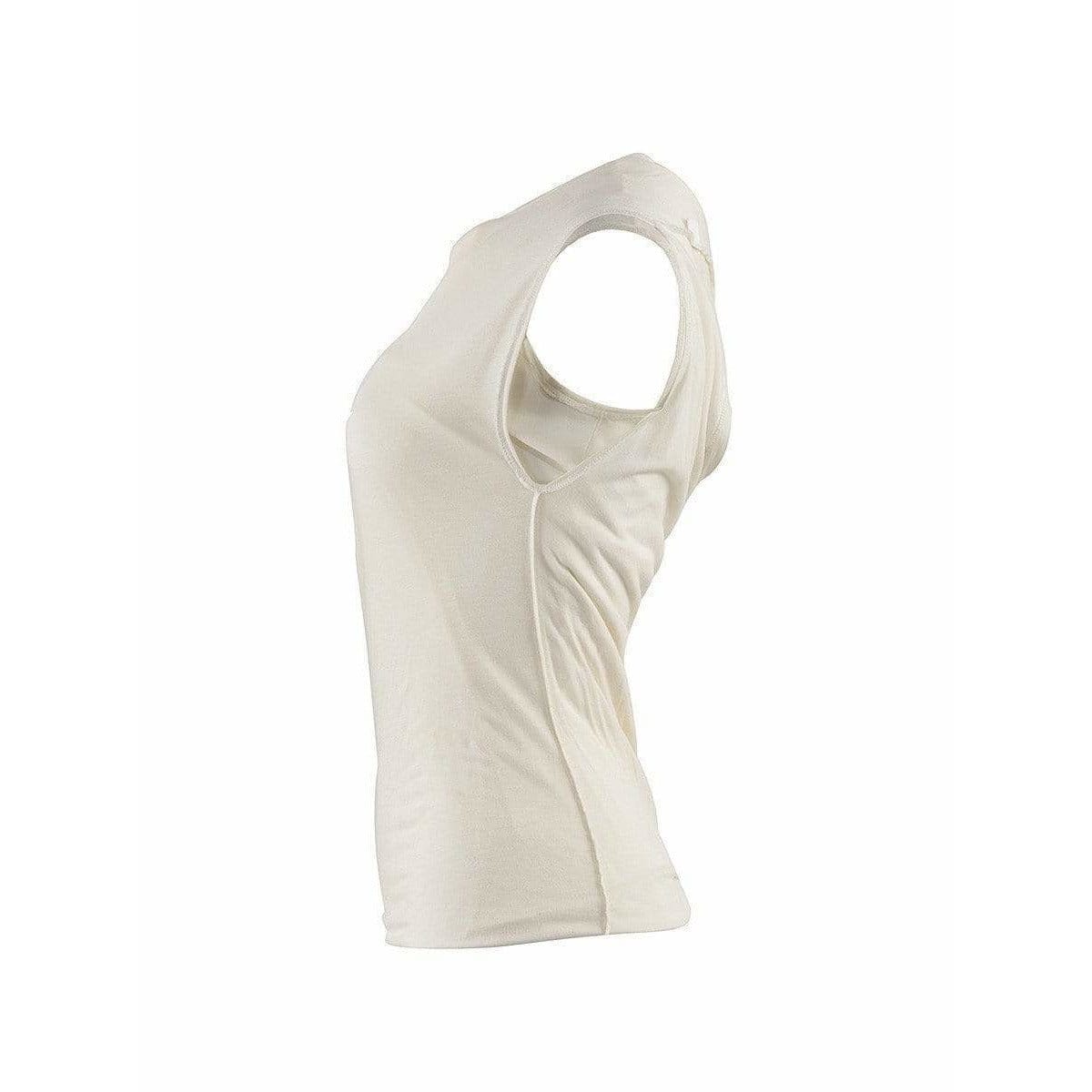 Shirts & Tops Maison Martin Margiela Twisted Sleeveless Top - Artisanal Sleeveless Vintage White Smoke