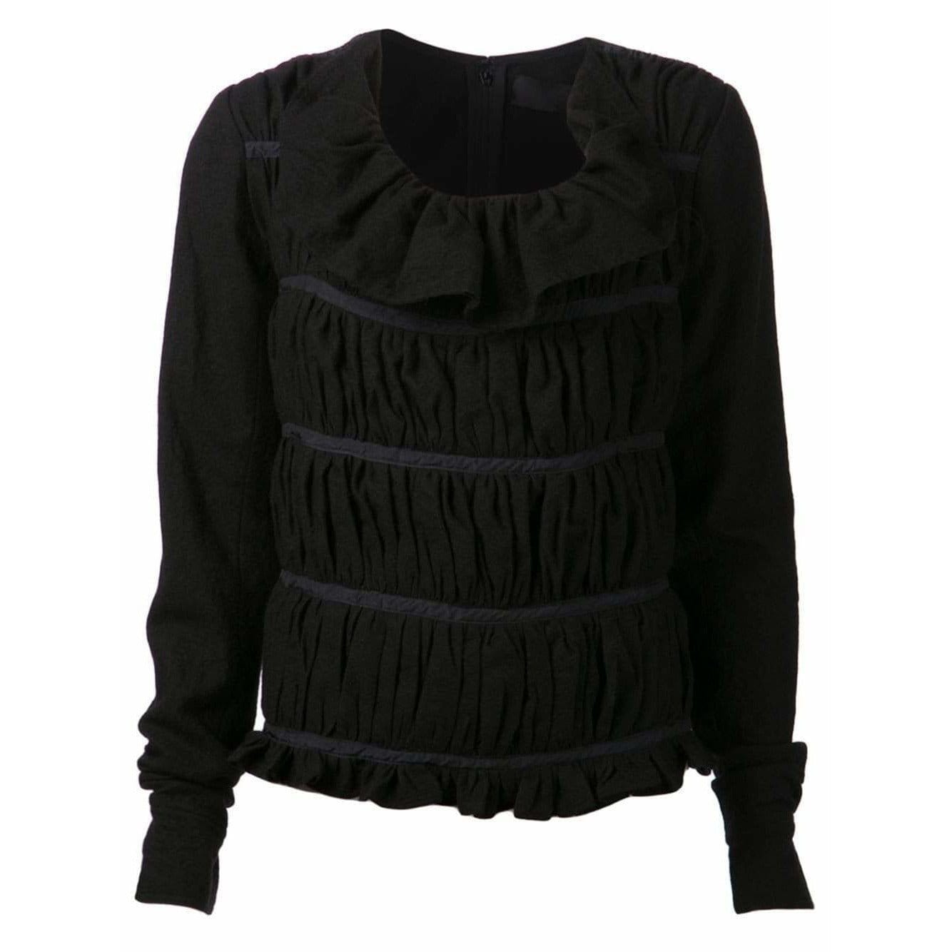 Womens Tops Marc Le Bihan Ruched Top Black