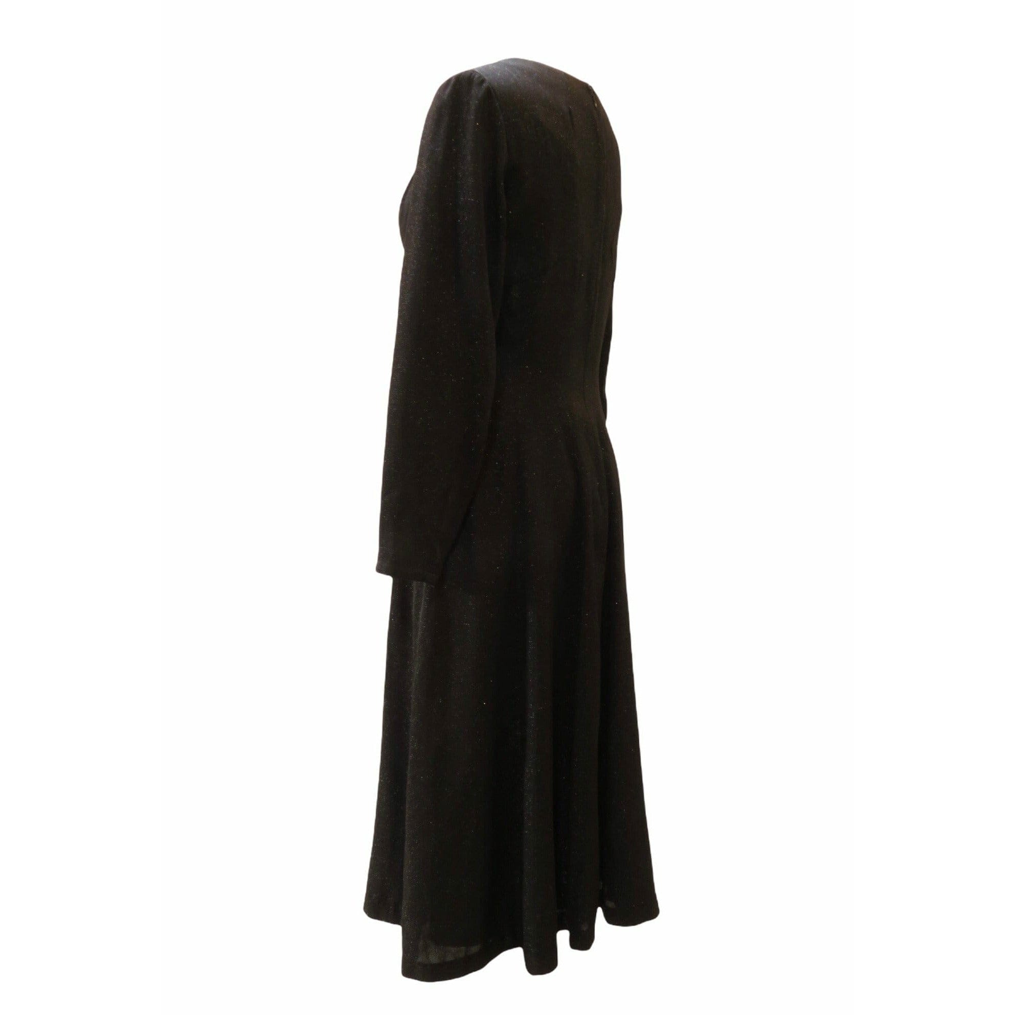 Dresses Matsuda Nicole Shimmering Black Dress Black