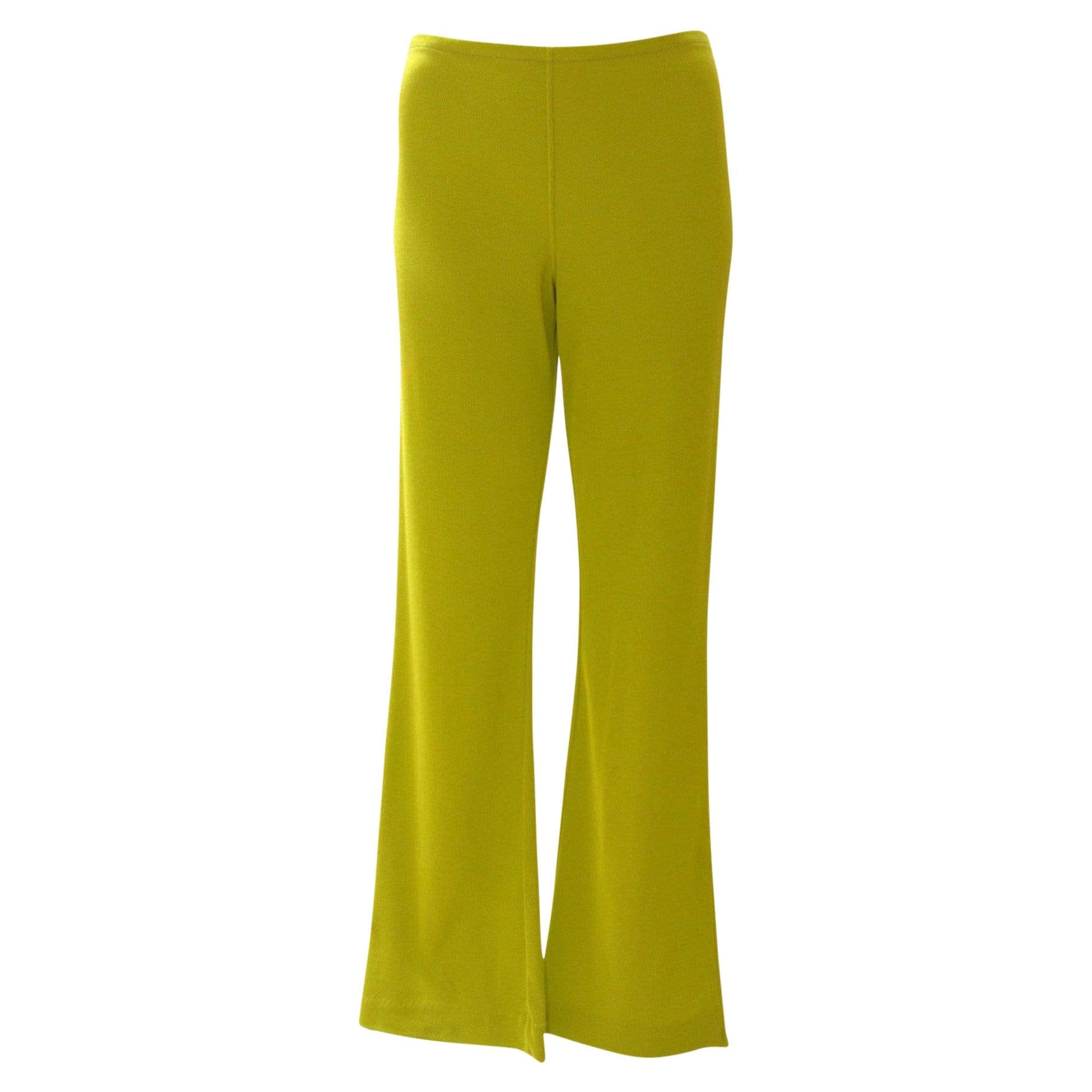 Pants Matsuda Vintage Chartreuse Stretch Pant Dark Goldenrod