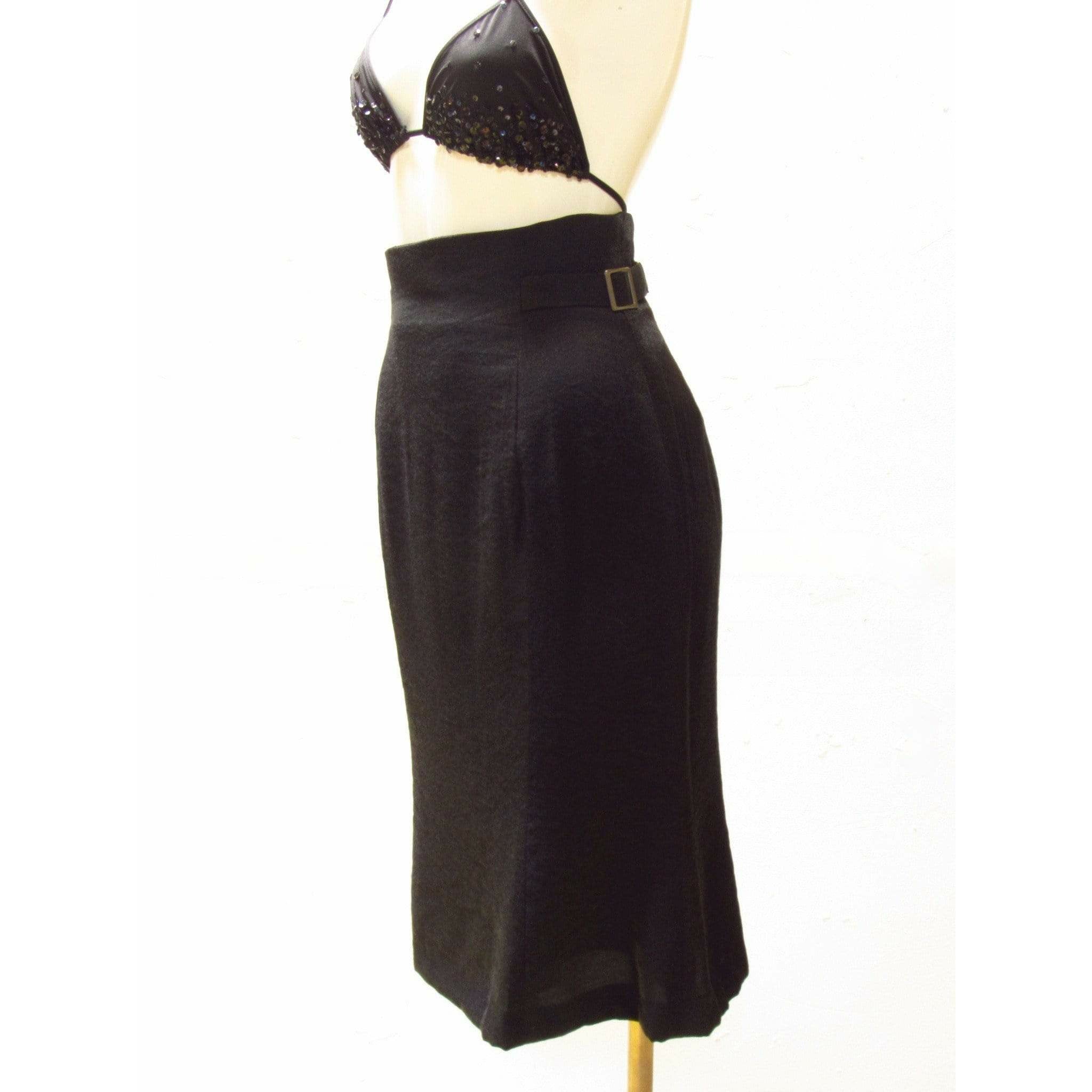 Skirts Matsuda Cinched High Waisted Skirt Seashell