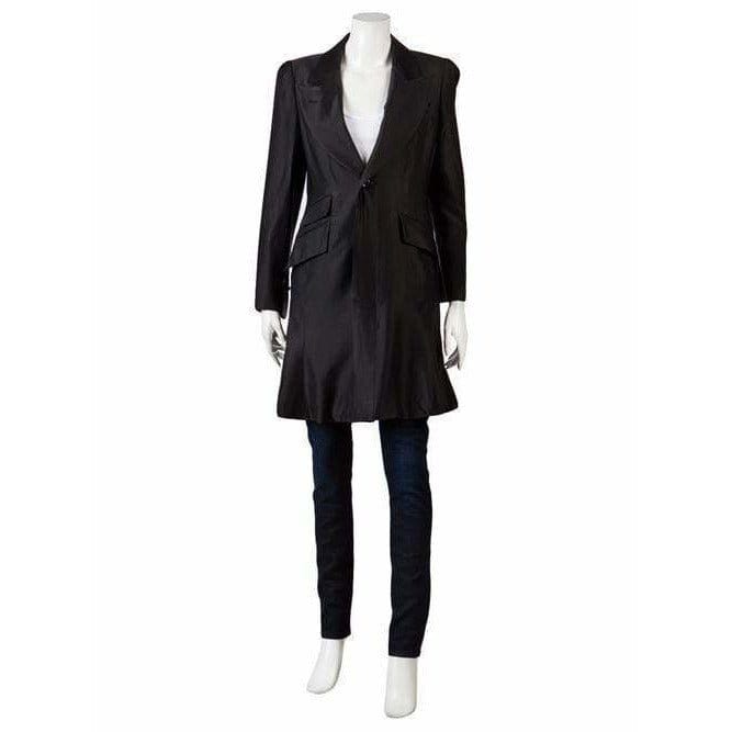 Womens Jackets + Coats Matsuda Vintage Coat Dress White Smoke