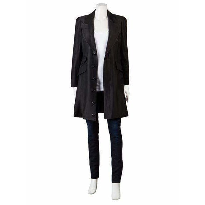 Womens Jackets + Coats Matsuda Vintage Coat Dress White Smoke