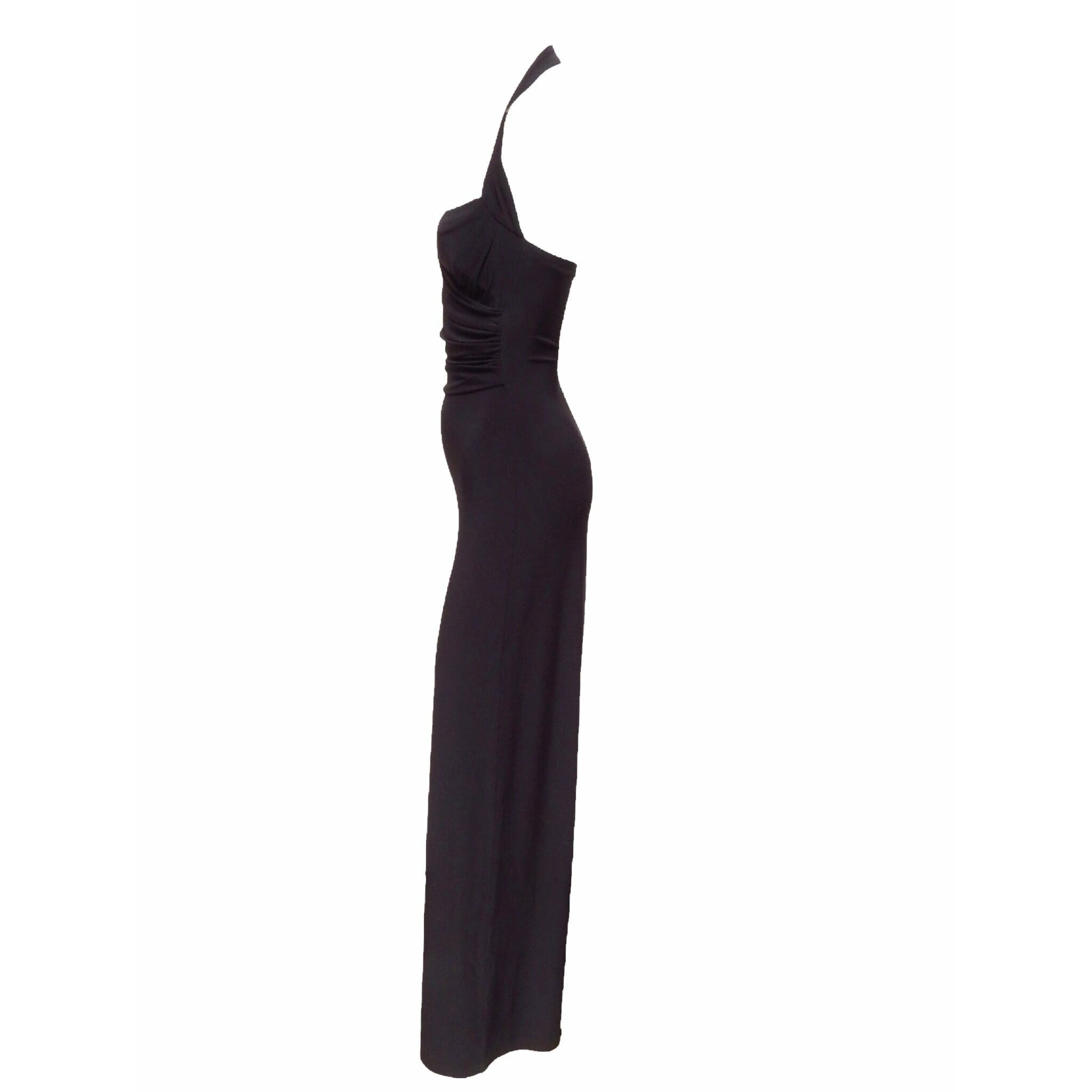 Jumpsuits & Rompers Norma Kamali Cayla Straight Leg Jumpsuit - Sleek Evening Wear Dark Slate Gray