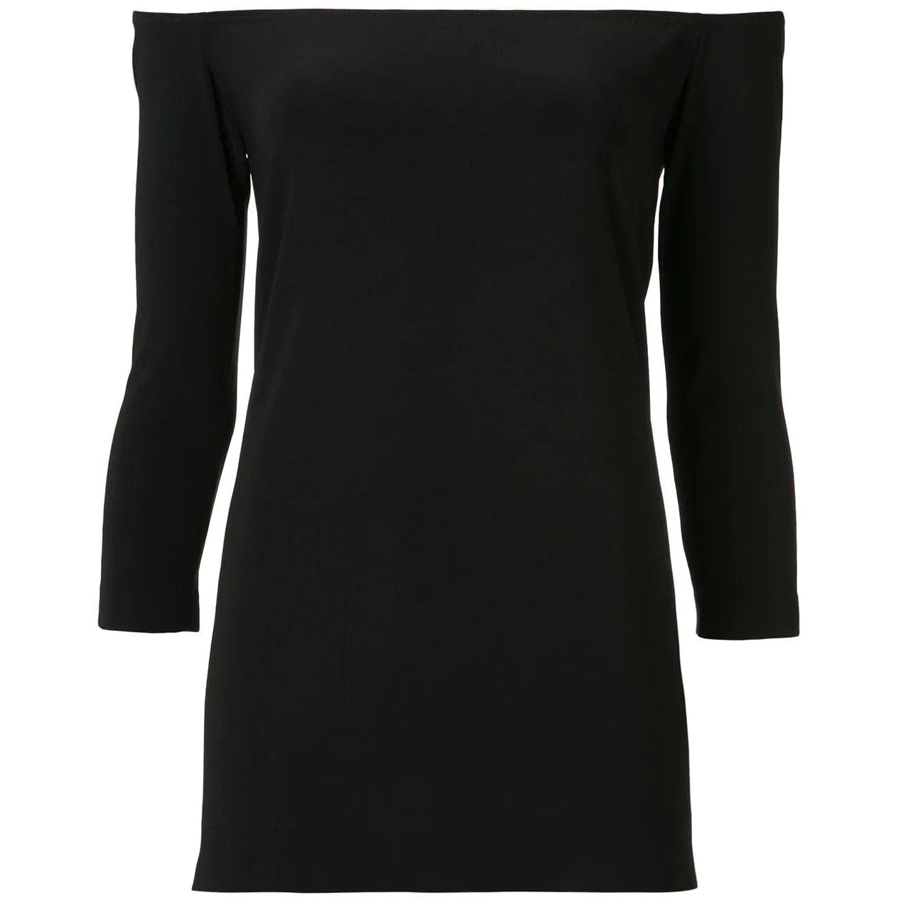 Shirts & Tops Norma Kamali Off Shoulder Top - Long Sleeve Jersey Black