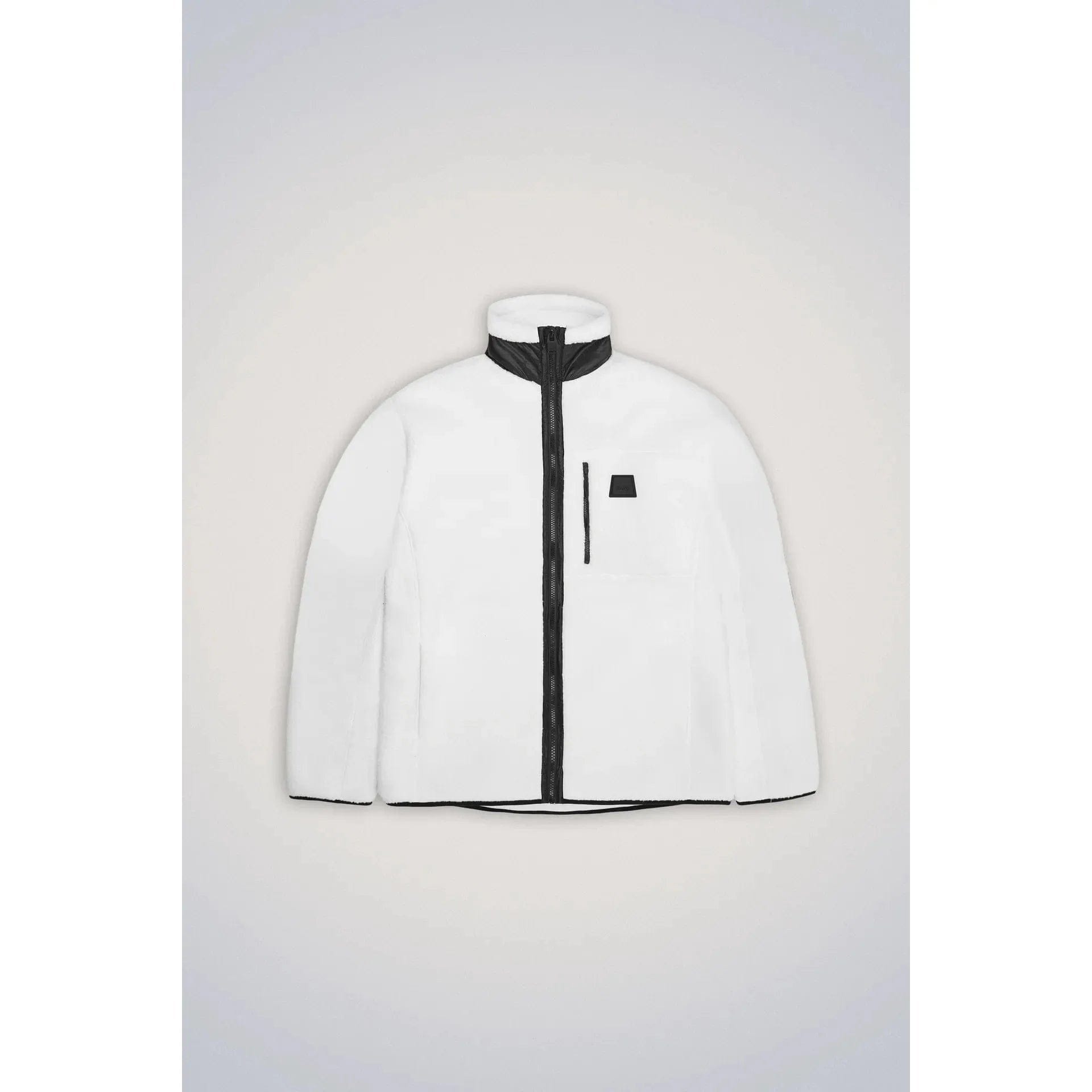 Jackets RAINS Yermo Fleece Jacket - Insulated Fleece Midlayer Light Gray