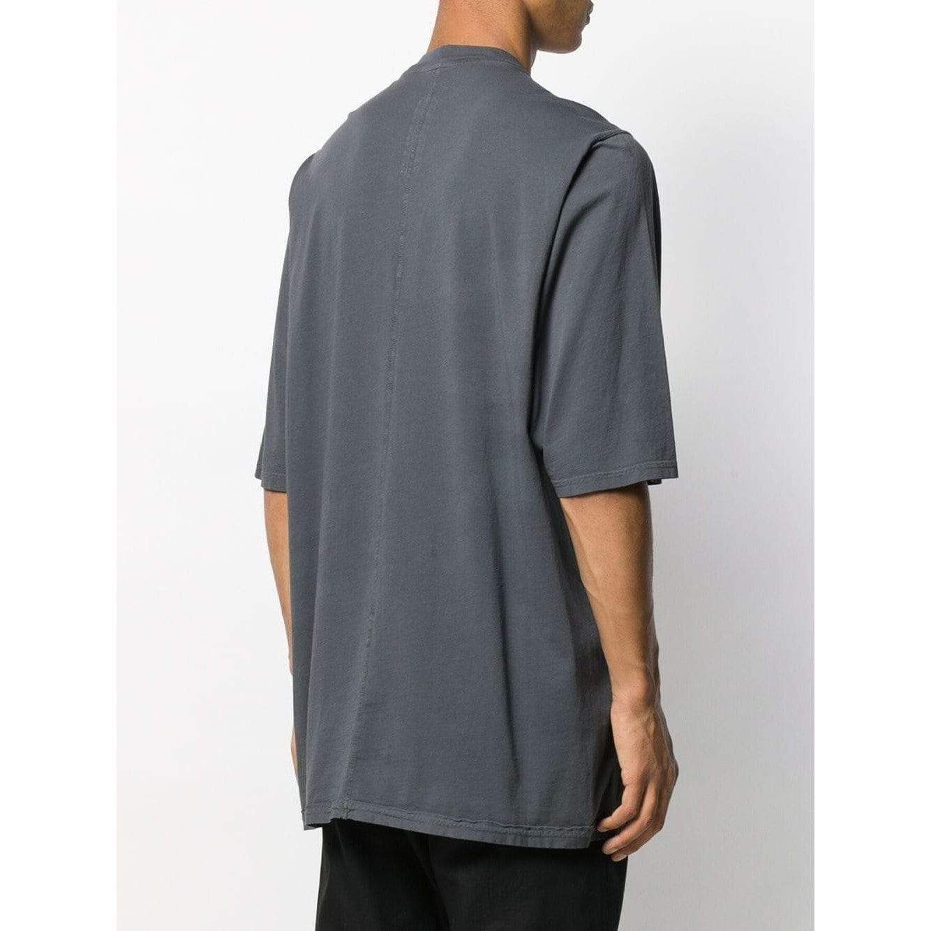 Men T-Shirt Rick Owens DRKSHDW Jumbo Printed Tee Dark Slate Gray