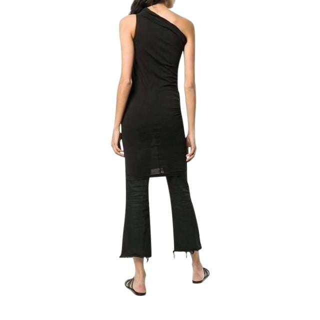 Dress Rick Owens DRKSHDW One Shoulder Dress Black