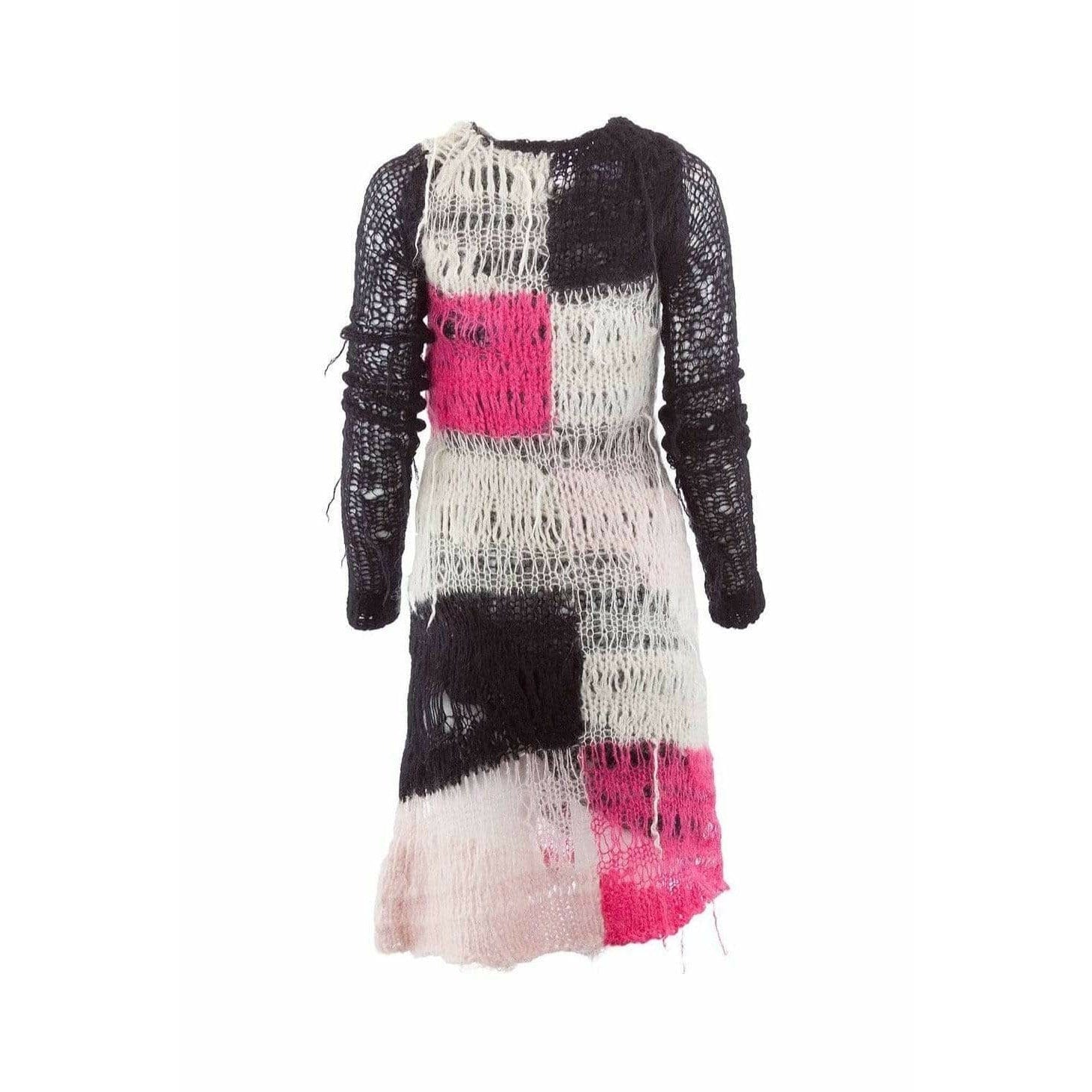Dresses Tao Comme Des Garçons Hand Knit Mohair Dress Dark Slate Gray