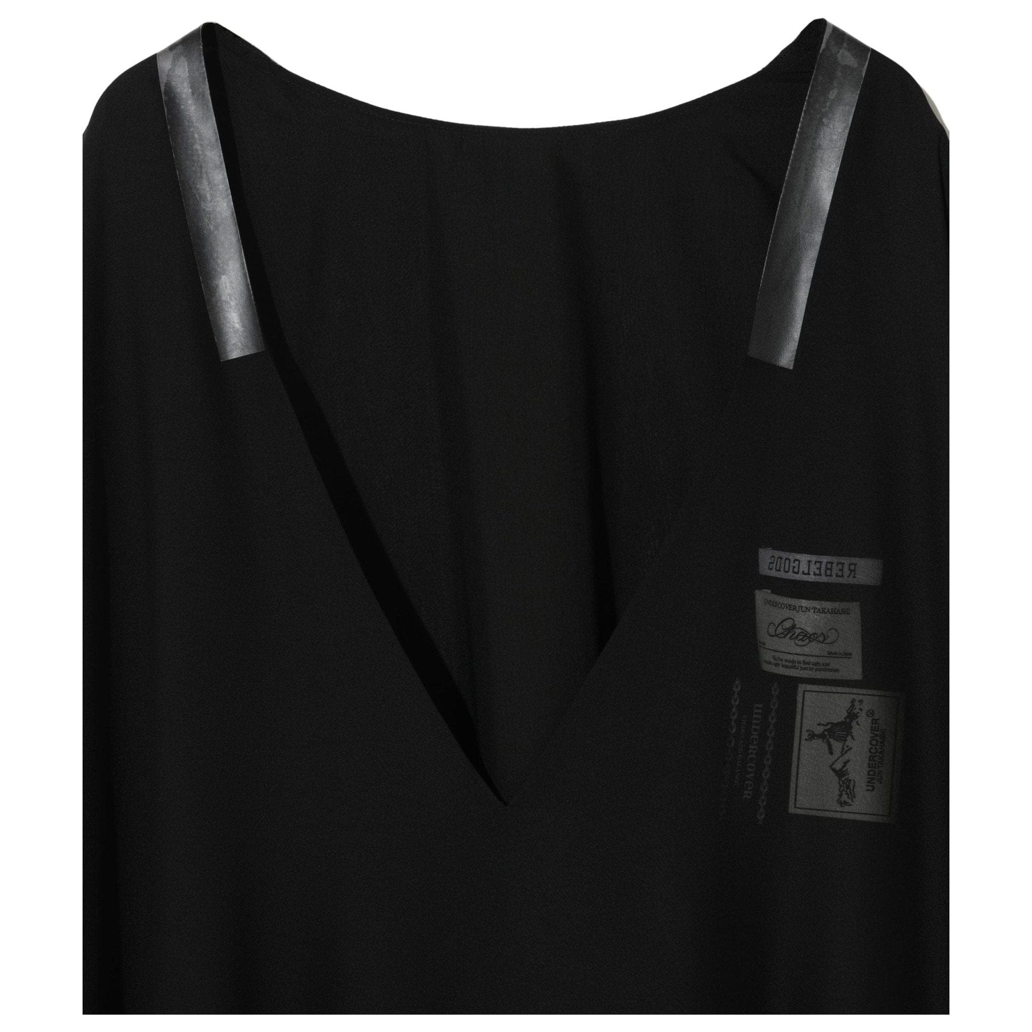Dress Undercover Black Kaftan Onepiece Dress (SS24) Black