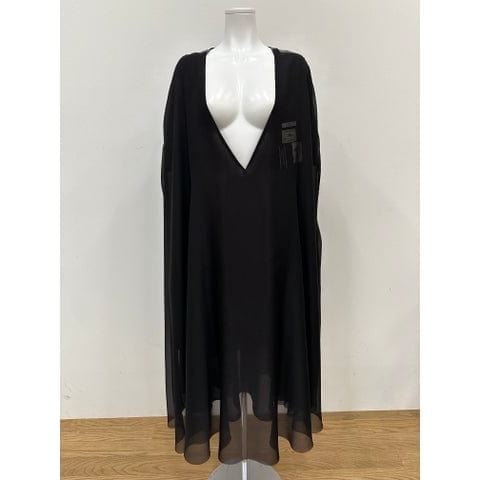 Dress Undercover Black Kaftan Onepiece Dress (SS24) Black