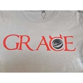 Shirts & Tops UNDERCOVER Grace Tee - Grey Cotton Graphic Dark Gray