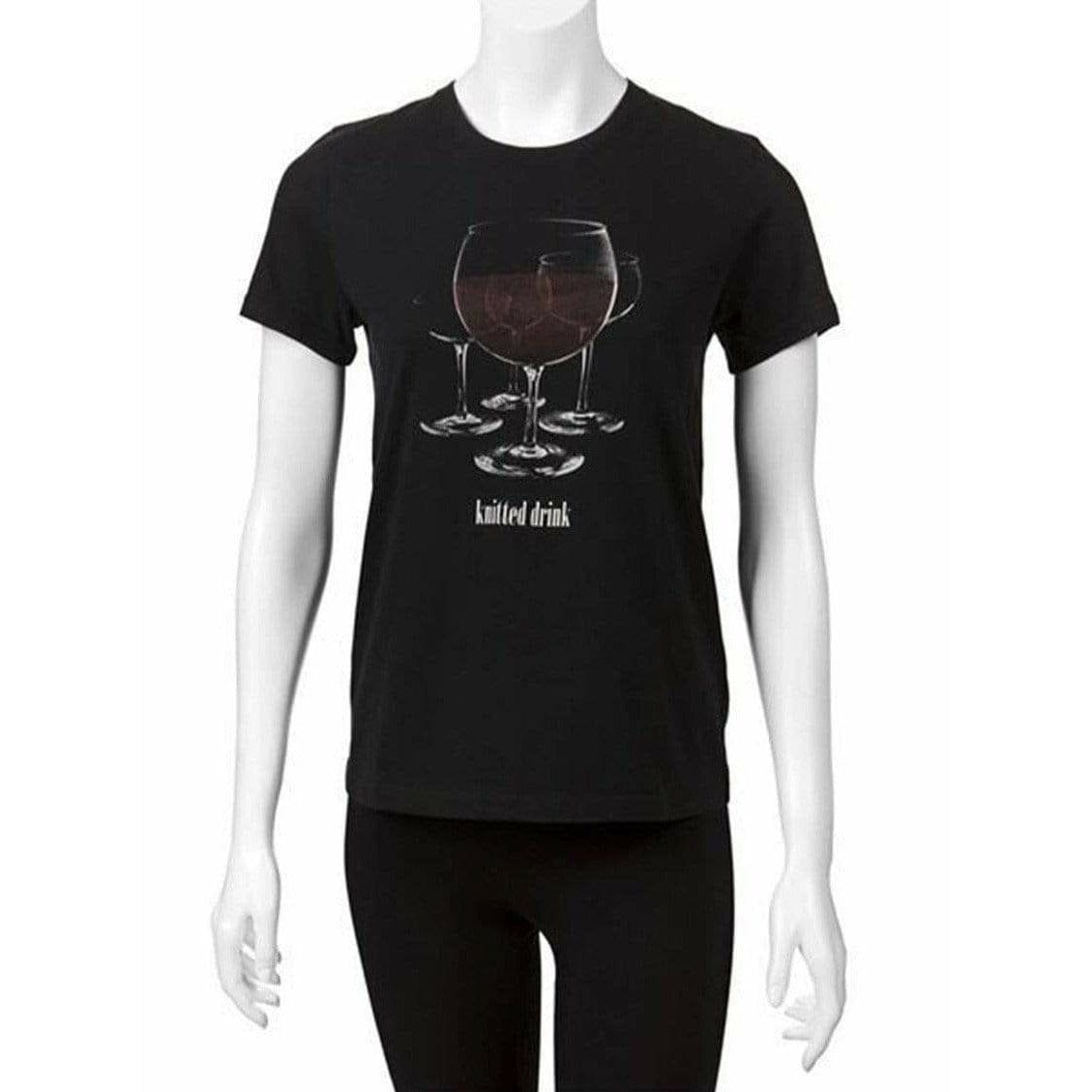 Shirts & Tops Undercover 'Kitted Drink' Black Cotton T-Shirt - Graphic Crew Neck Light Gray