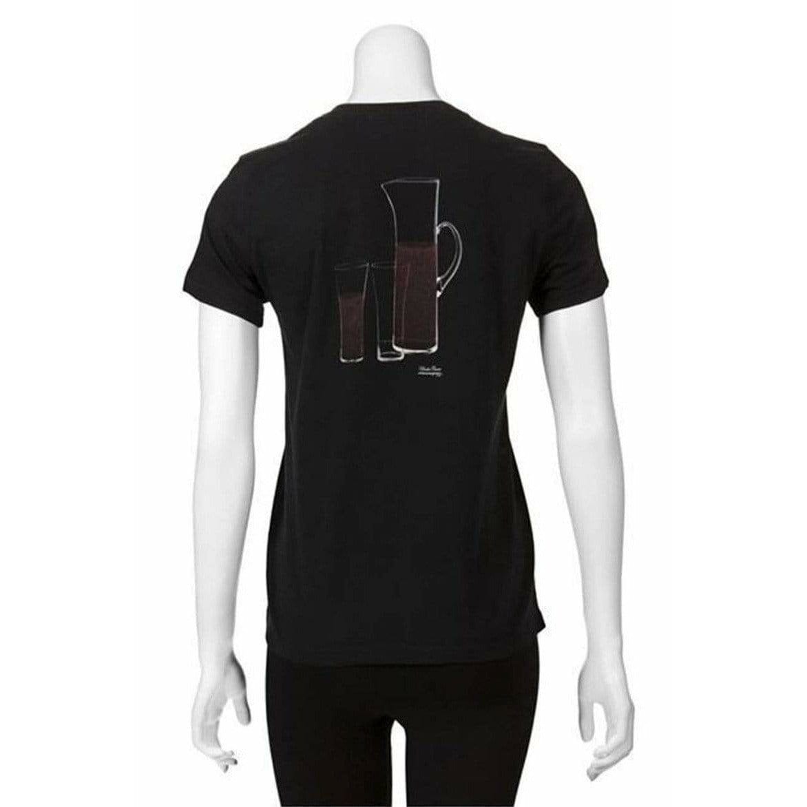 Shirts & Tops Undercover 'Kitted Drink' Black Cotton T-Shirt - Graphic Crew Neck Light Gray