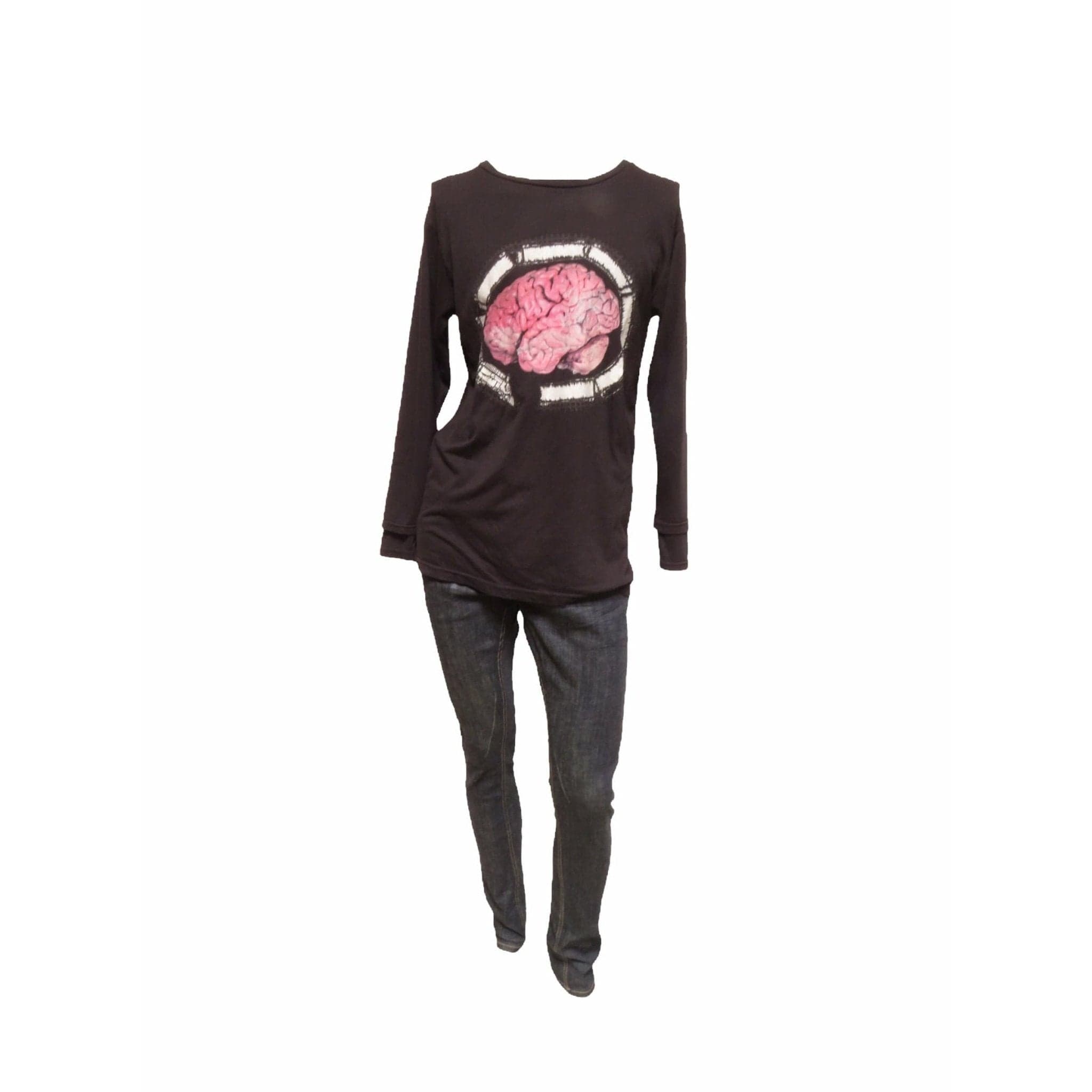 Shirts & Tops Unholy Matrimony Train Brain Tee Dark Slate Gray