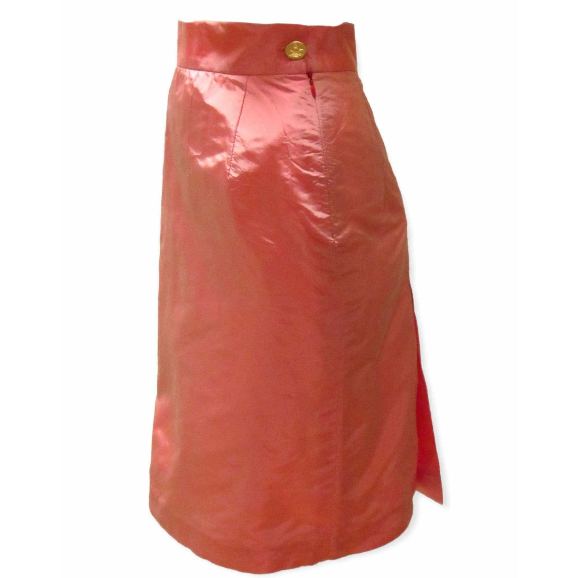 Skirts Vivienne Westwood Pink Satin Skirt Sienna