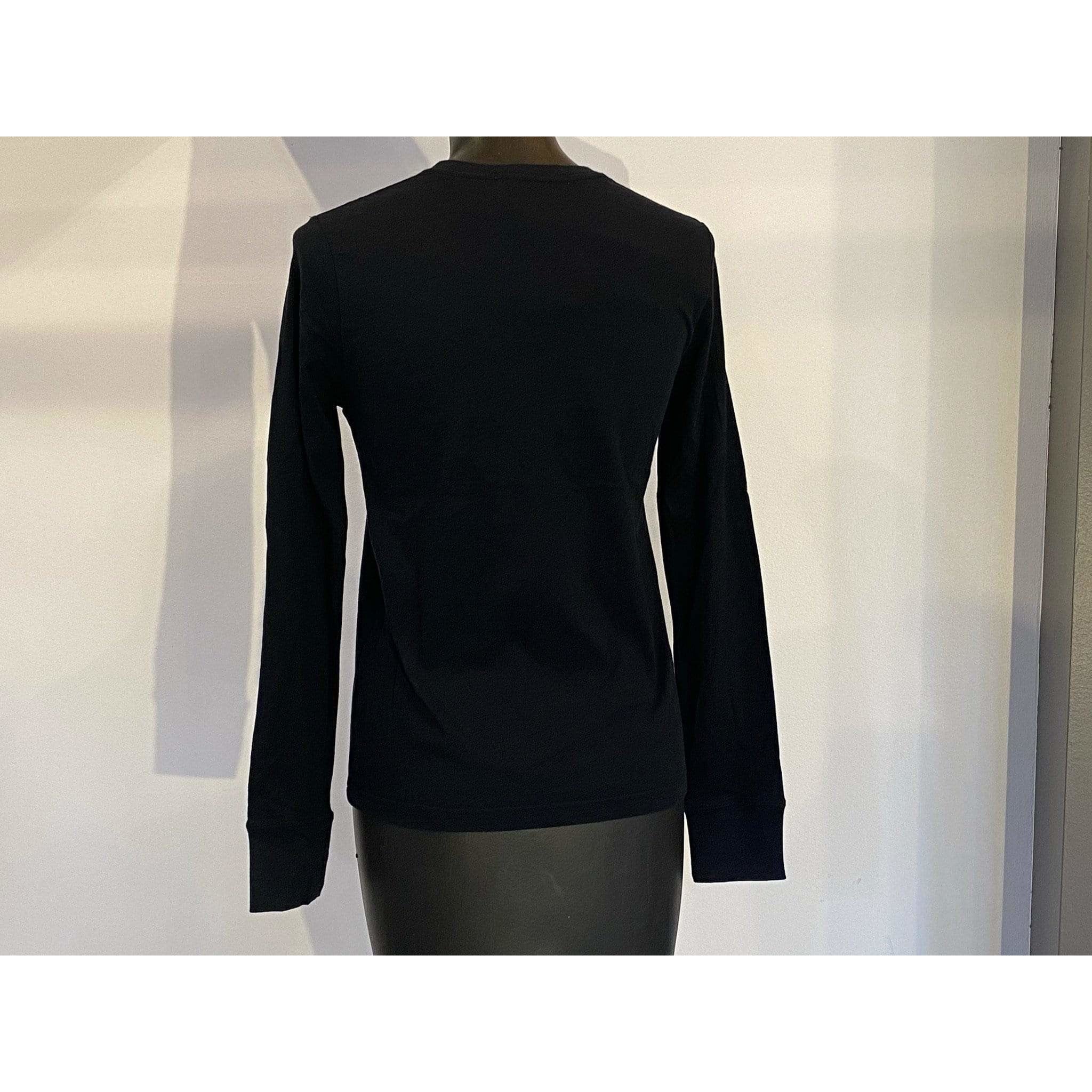 Shirts & Tops Undercover Unreal Real World Tee - Black Cotton Long Sleeve Black