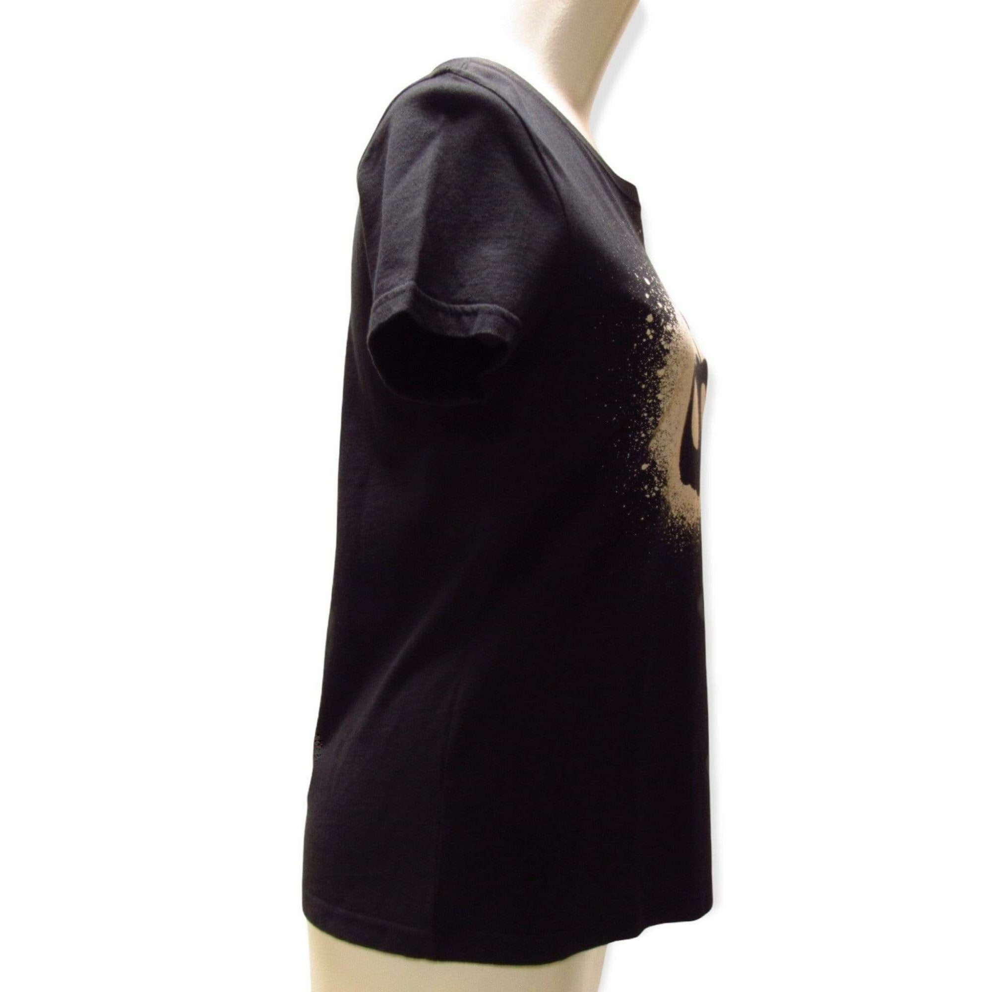 Shirts & Tops Undercover Apple Eyes Tee - Black Cotton Graphic Black