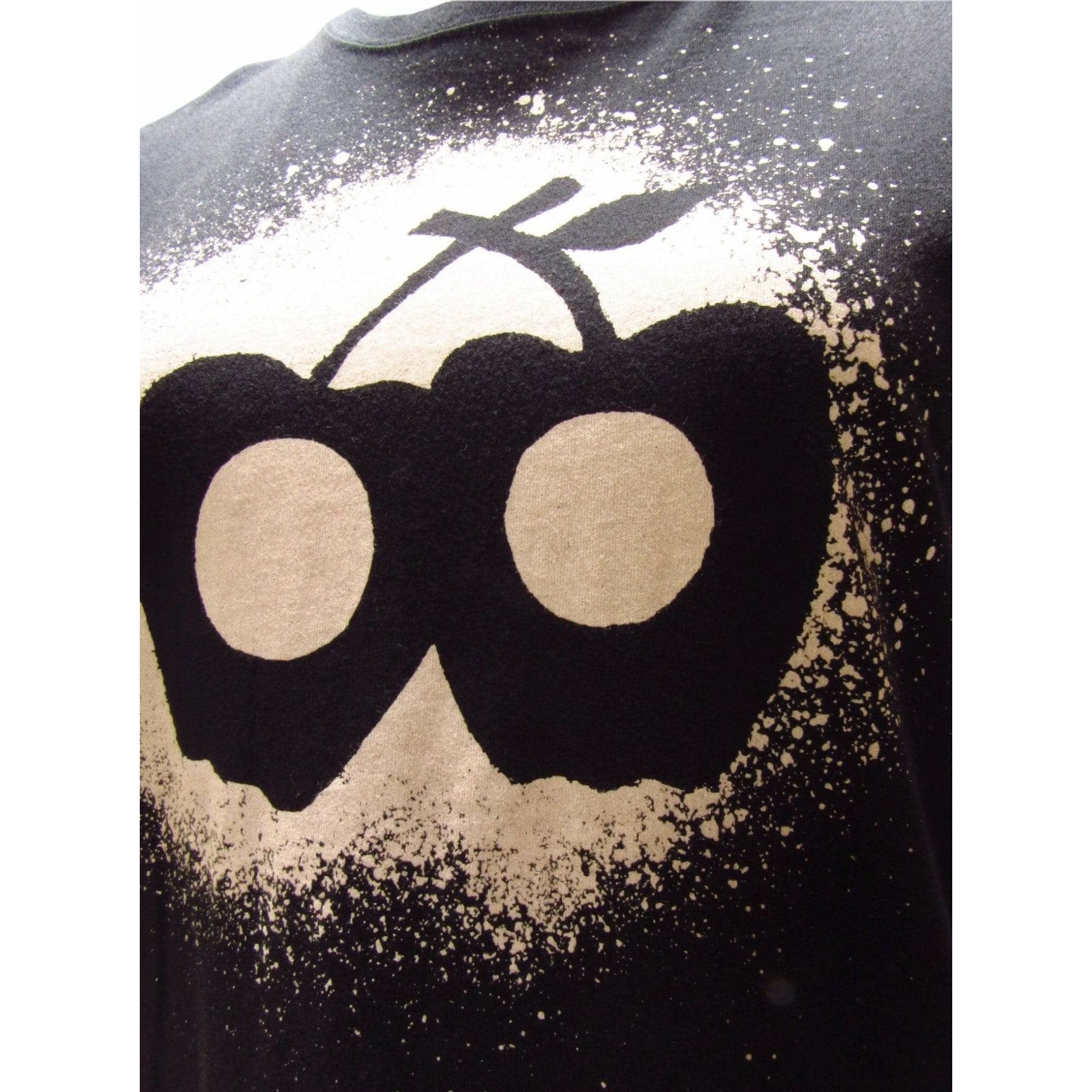 Shirts & Tops Undercover Apple Eyes Tee - Black Cotton Graphic Black