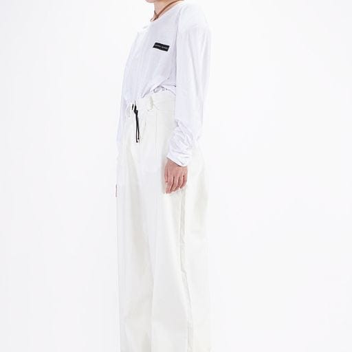 Pants Barbara Bologna New BB Pants White Wide Leg White Smoke