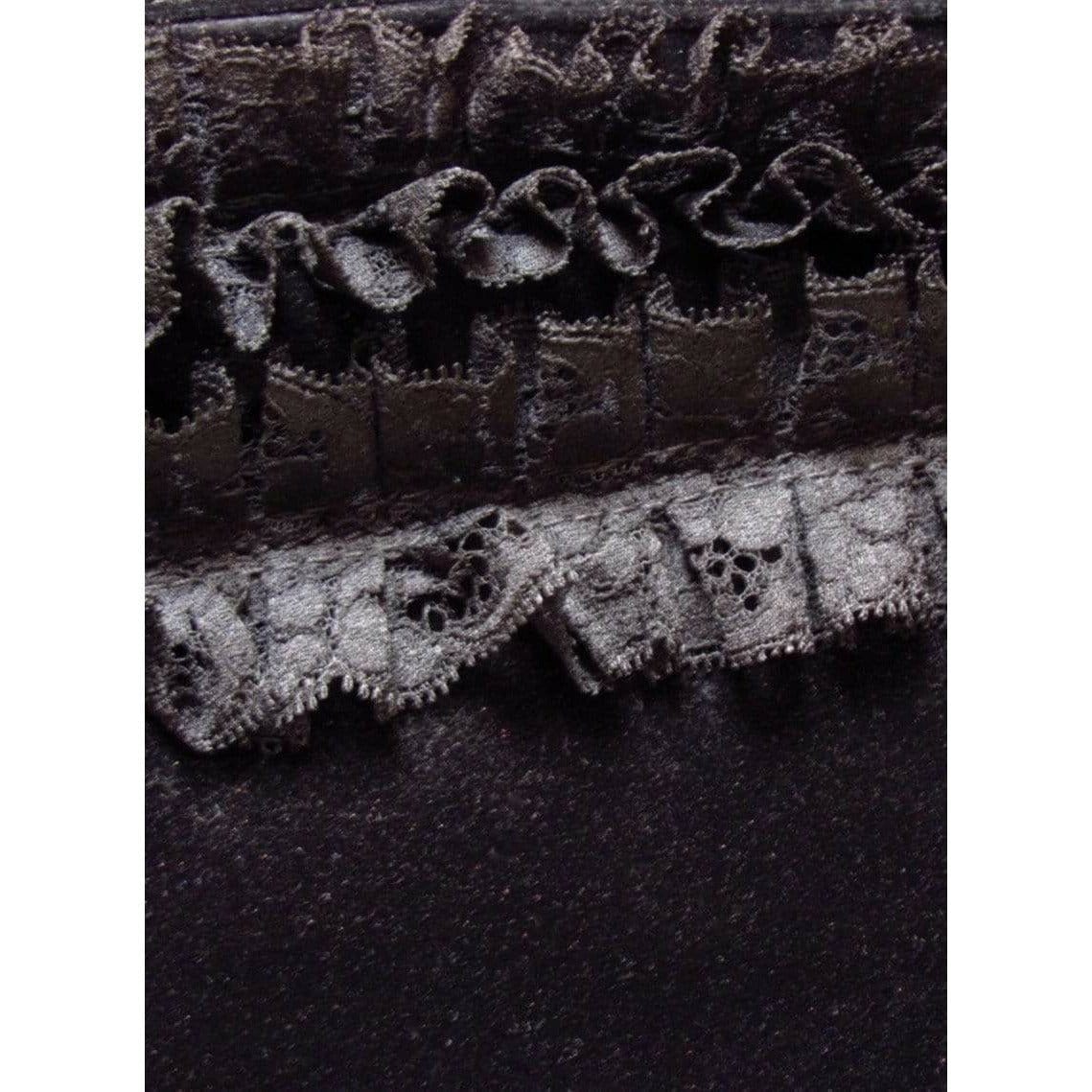 Handbags Chantal Thomass Velvet Shoulder Handbag Black