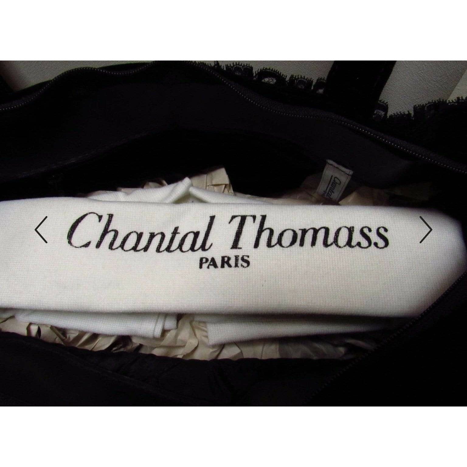 Handbags Chantal Thomass Velvet Shoulder Handbag Black
