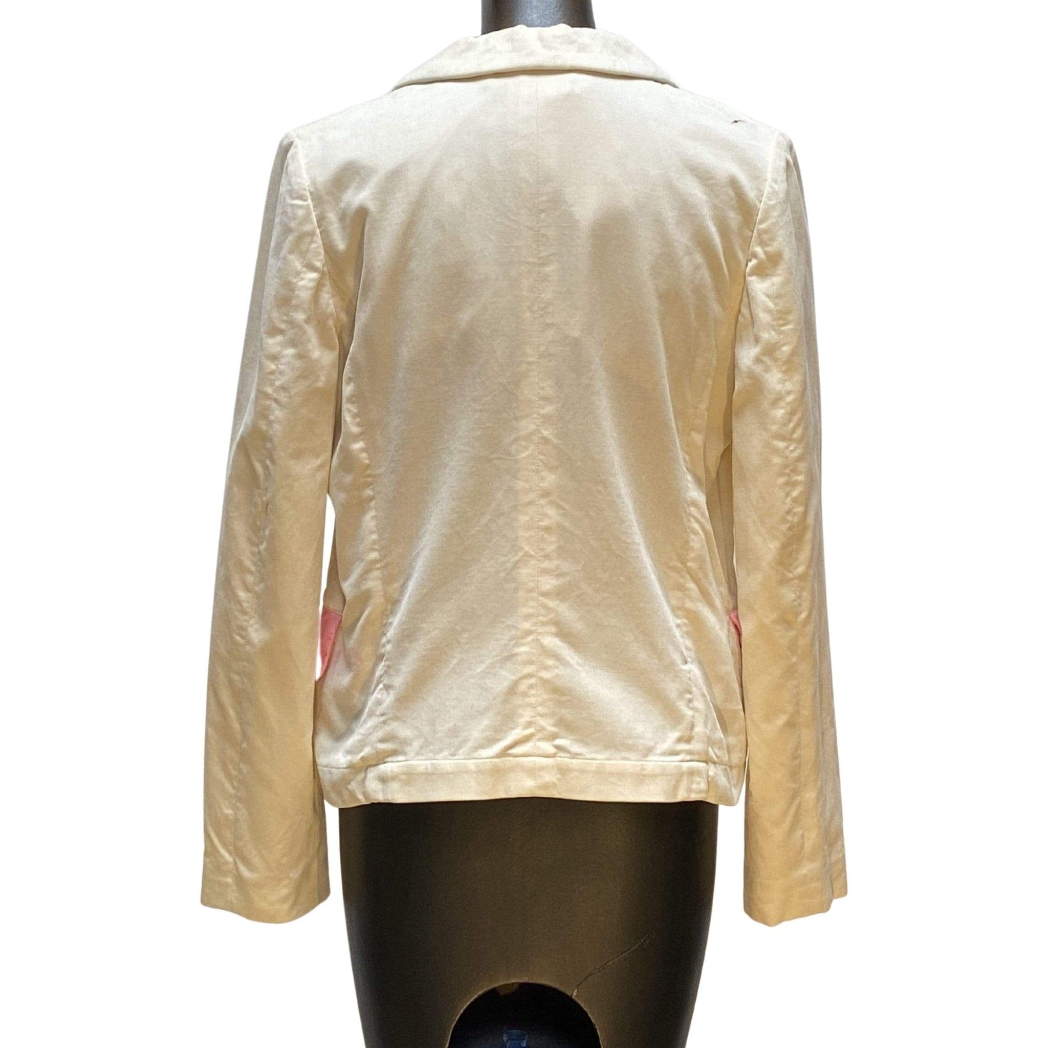 Womens Jackets + Coats Comme des Garçons Jacket - Decolorized Velvet Boxy Tan