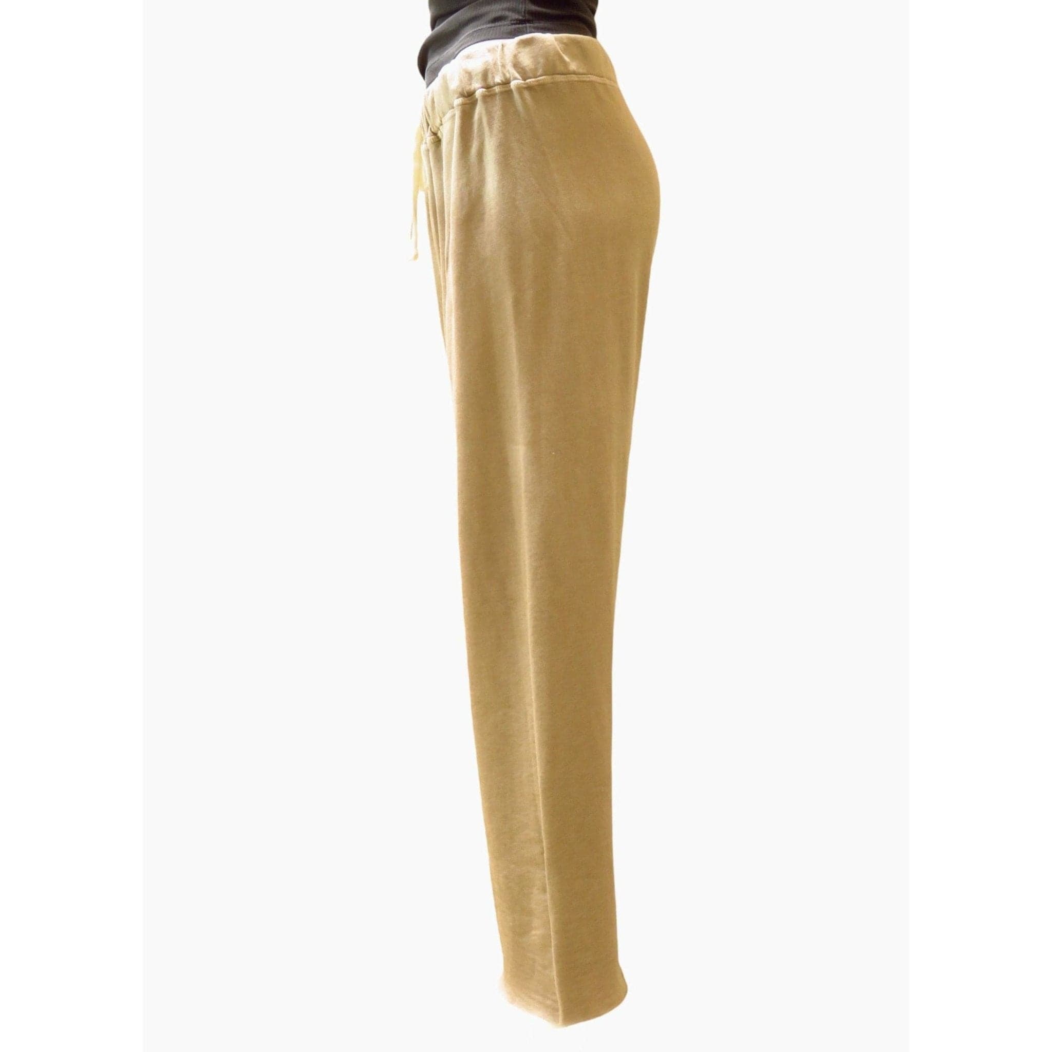 Apparel & Accessories James Perse Vintage Fleece Cutoff Sweatpant - Relaxed French Terry Lounge Snow